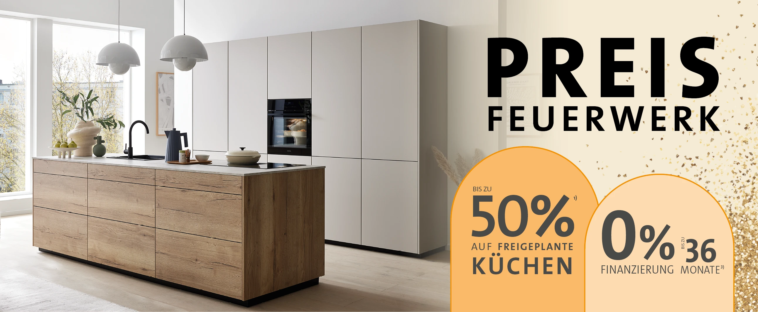 Preisfeuerwerk Küchen
