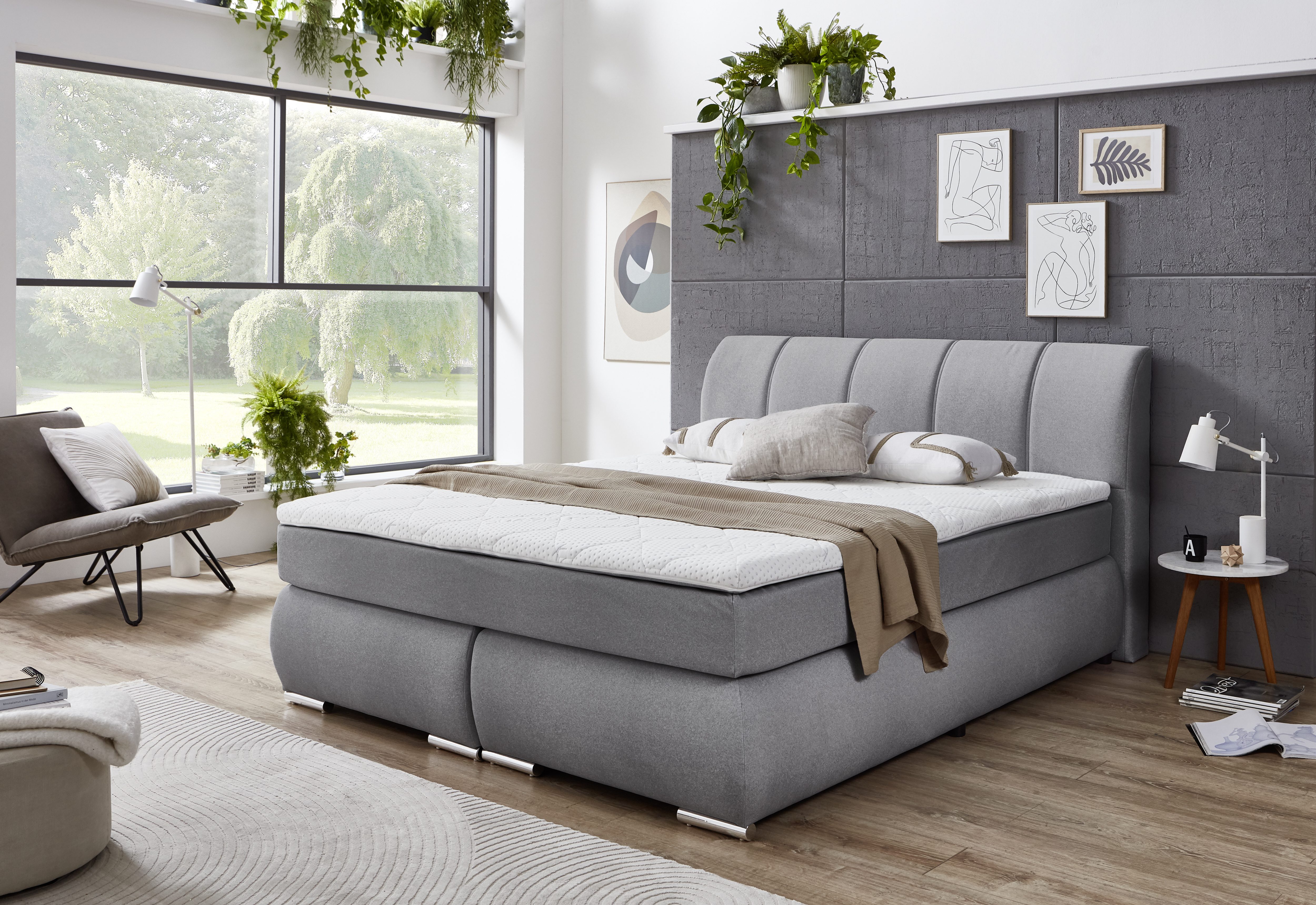 SUN GARDEN Boxspringbett GRAZ