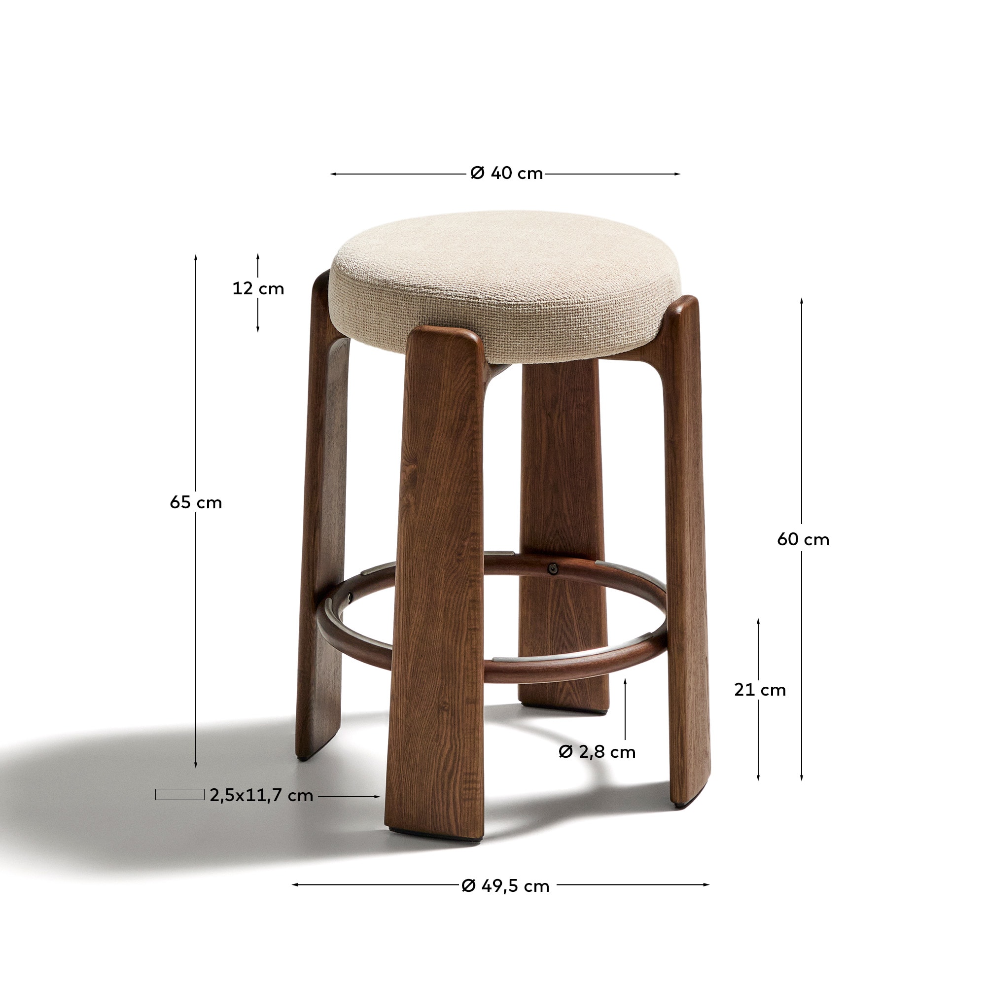 KAVE HOME Hocker GRANITE