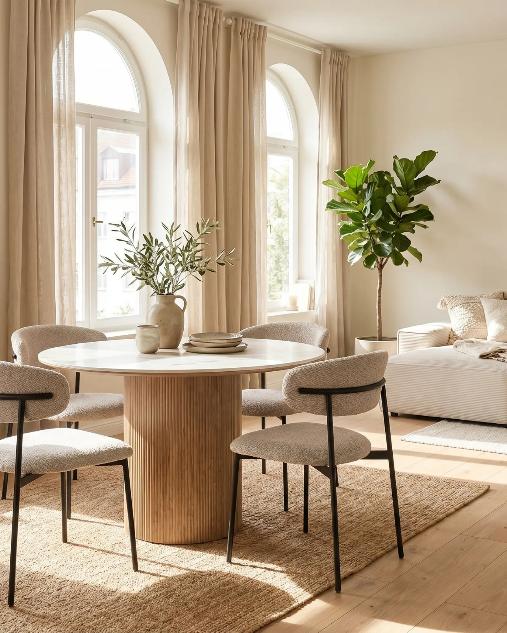 Ehrmann Einrichtungsberaterin beim Interior Service — individuelle Wohnraumplanung direkt beim Kunden zuhause