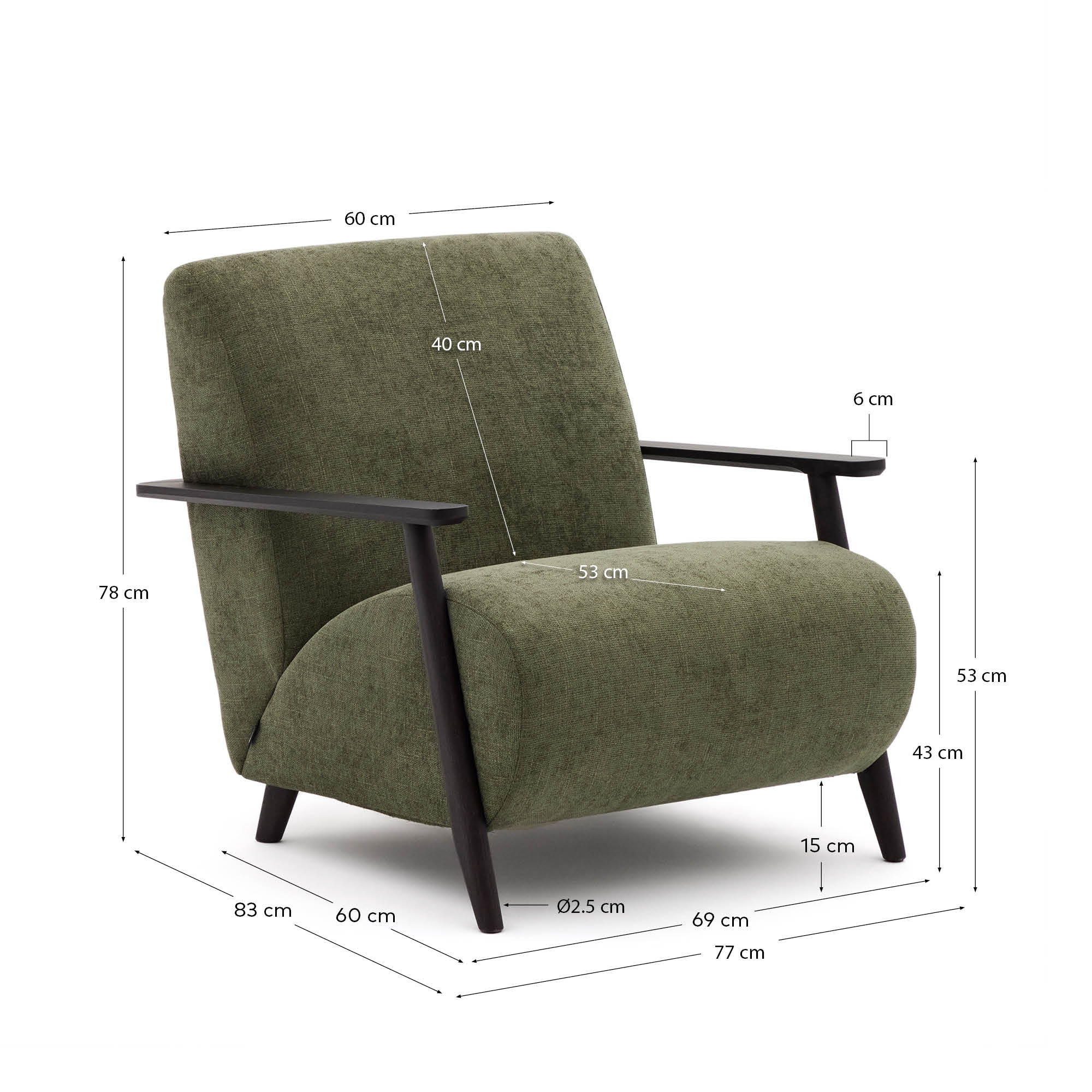 KAVE HOME Sessel MEGHAN