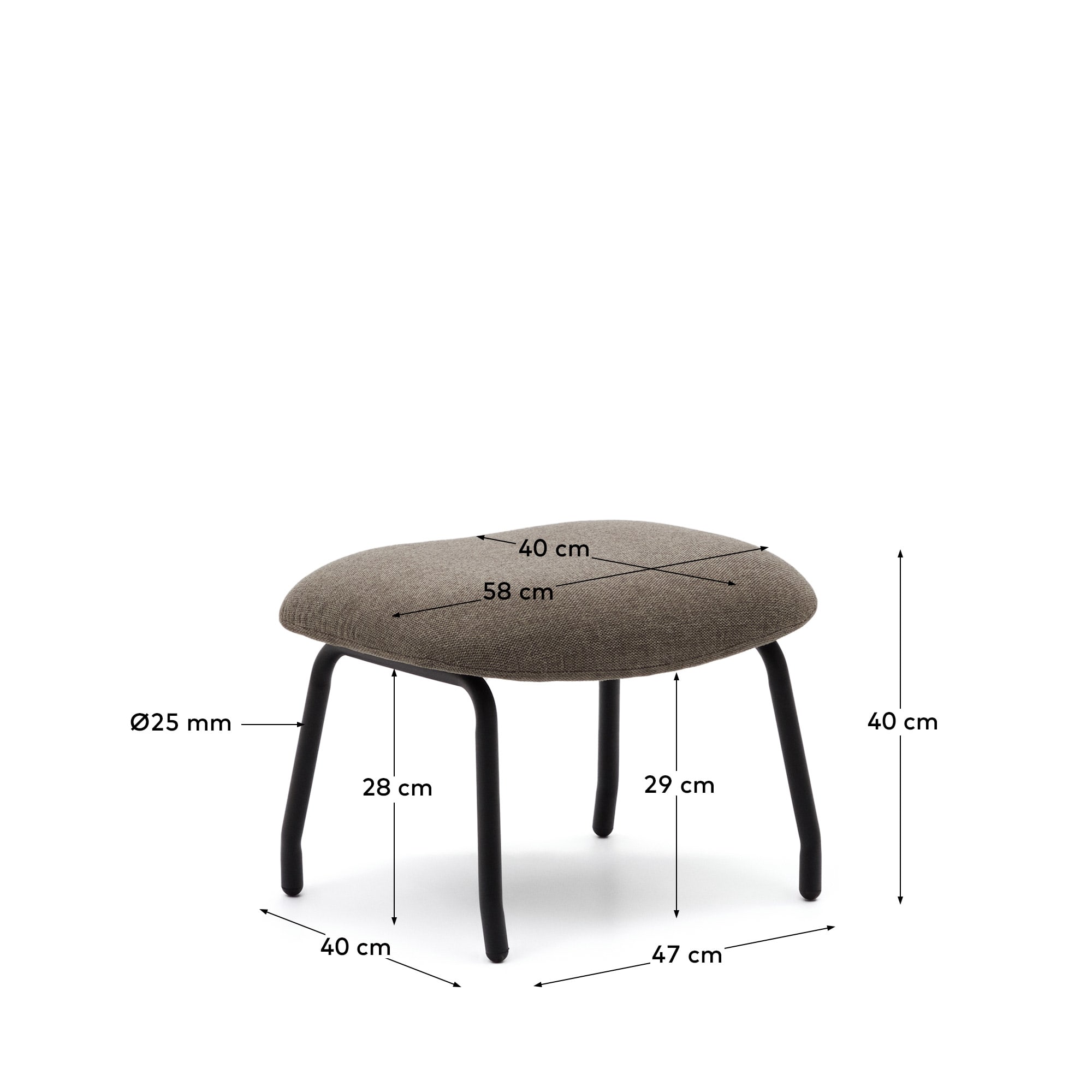 Kave Home BELINA Footstool