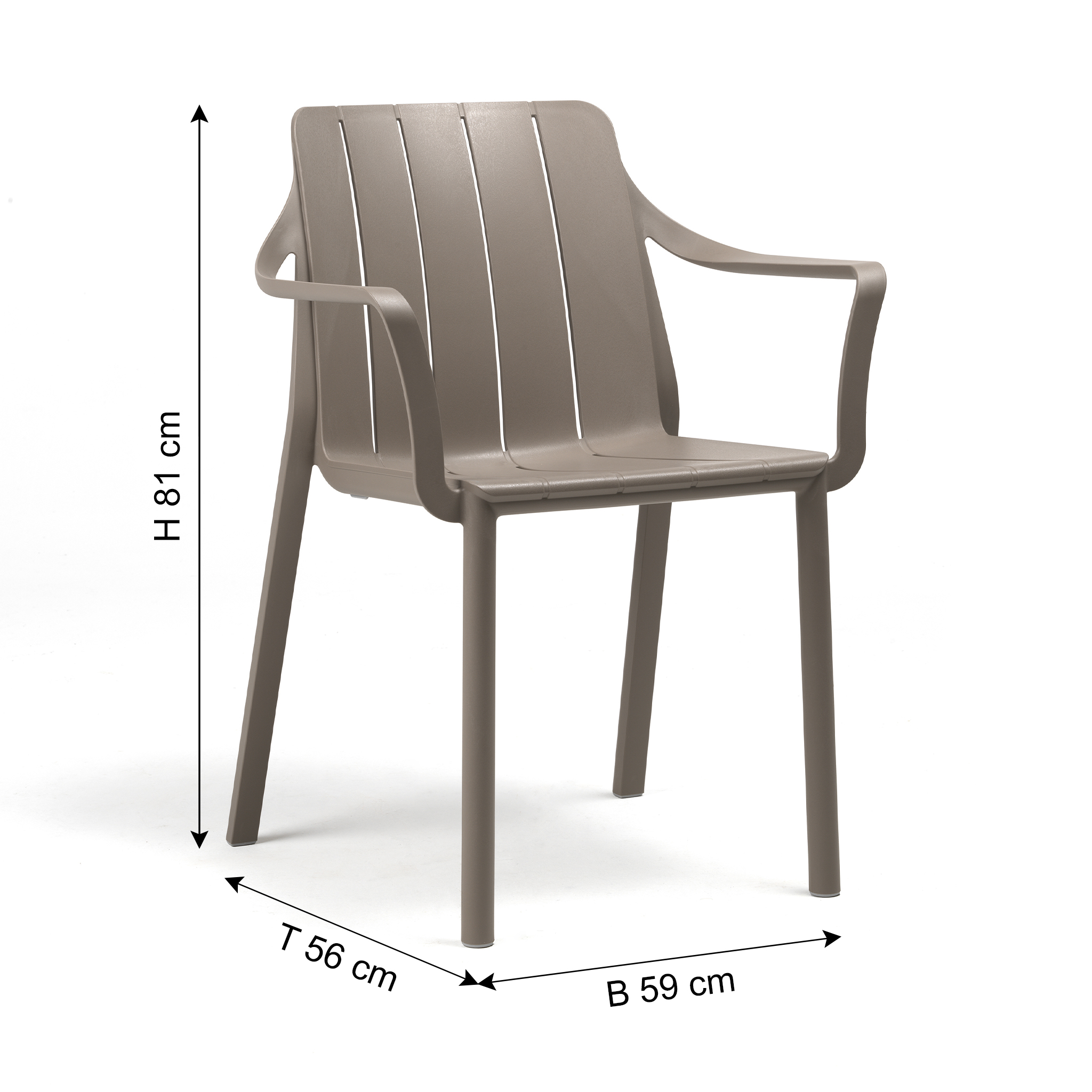 NARDI Gartenstuhl TIBERINA