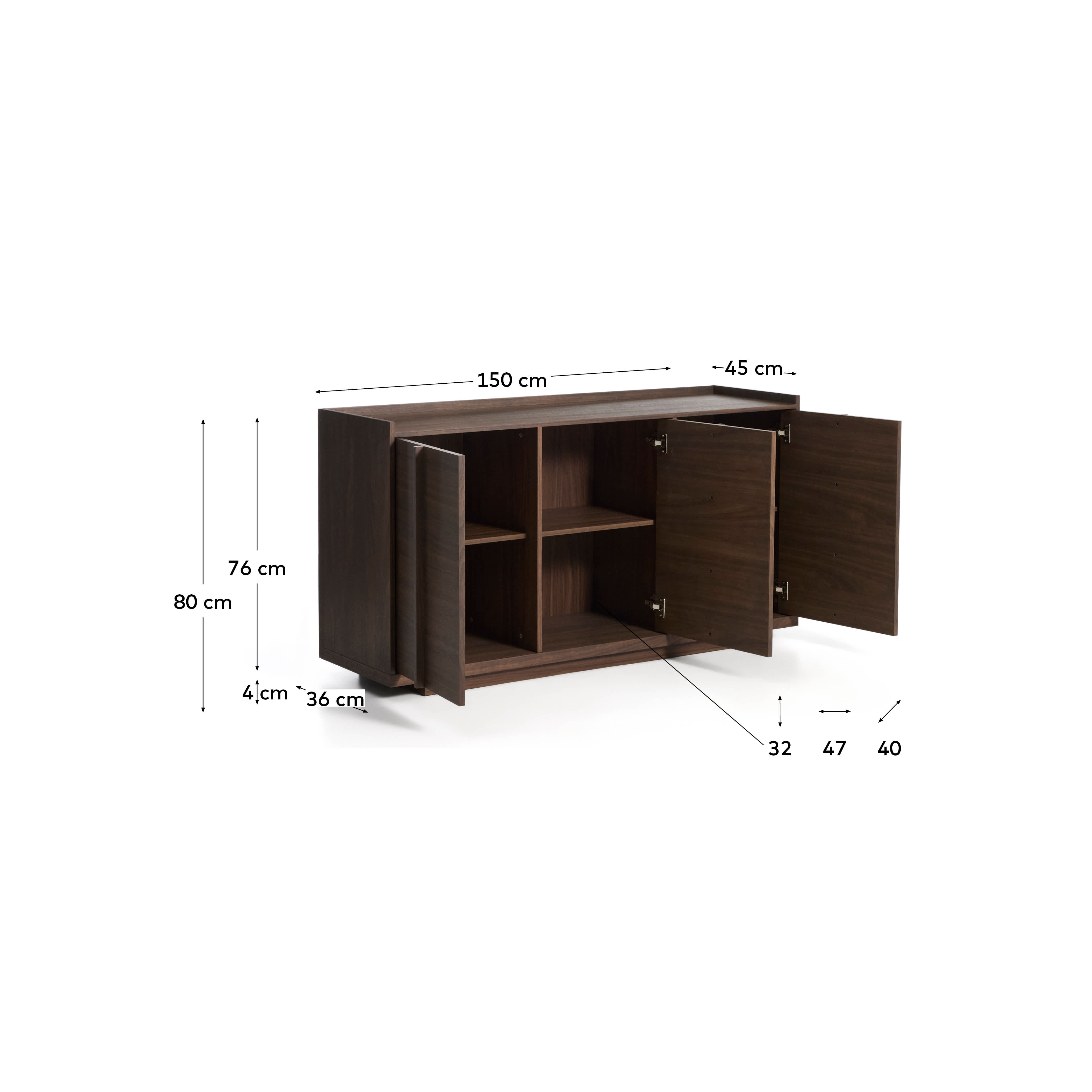 KAVE HOME Sideboard ONIX