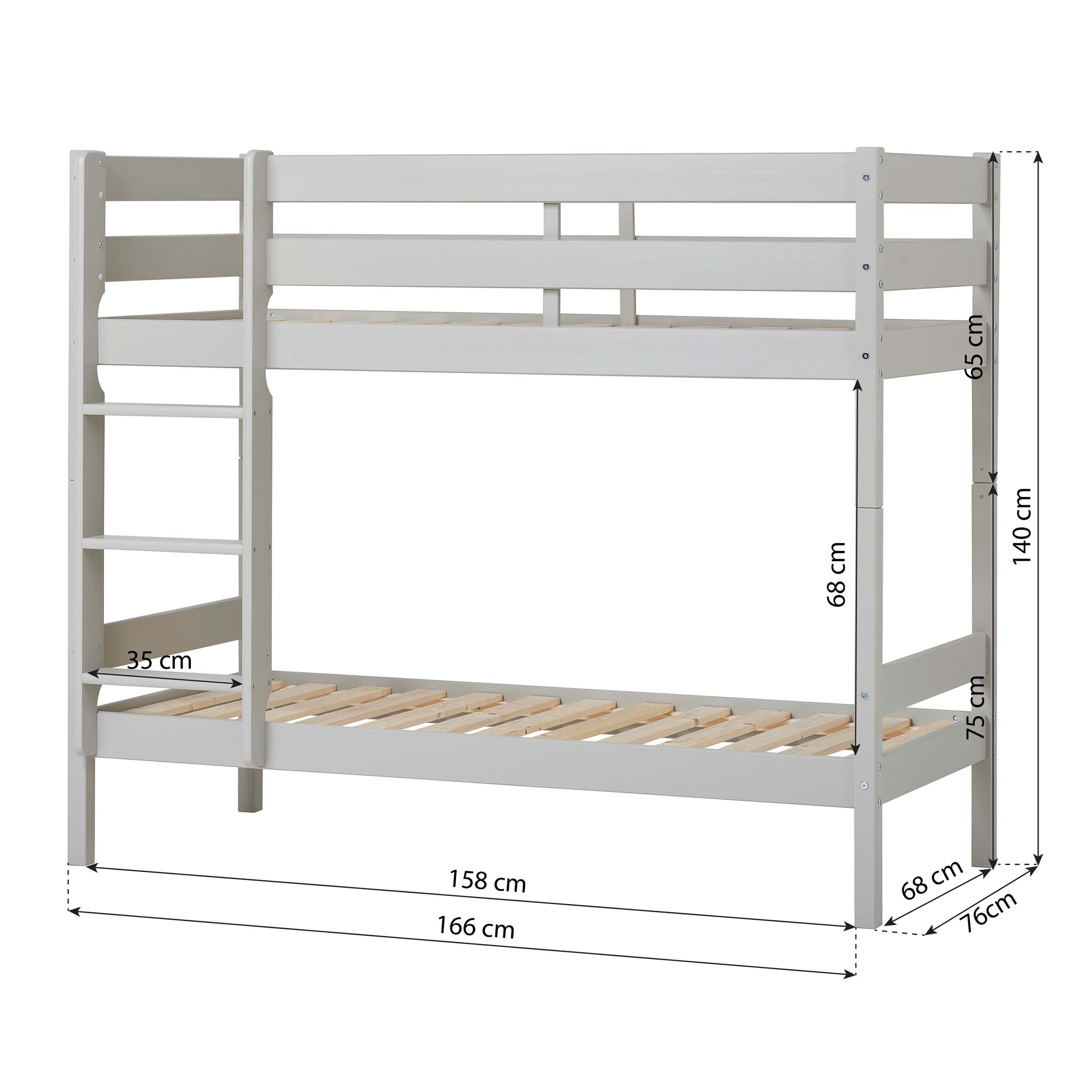 HOPPEKIDS ECO COMFORT bunk bed