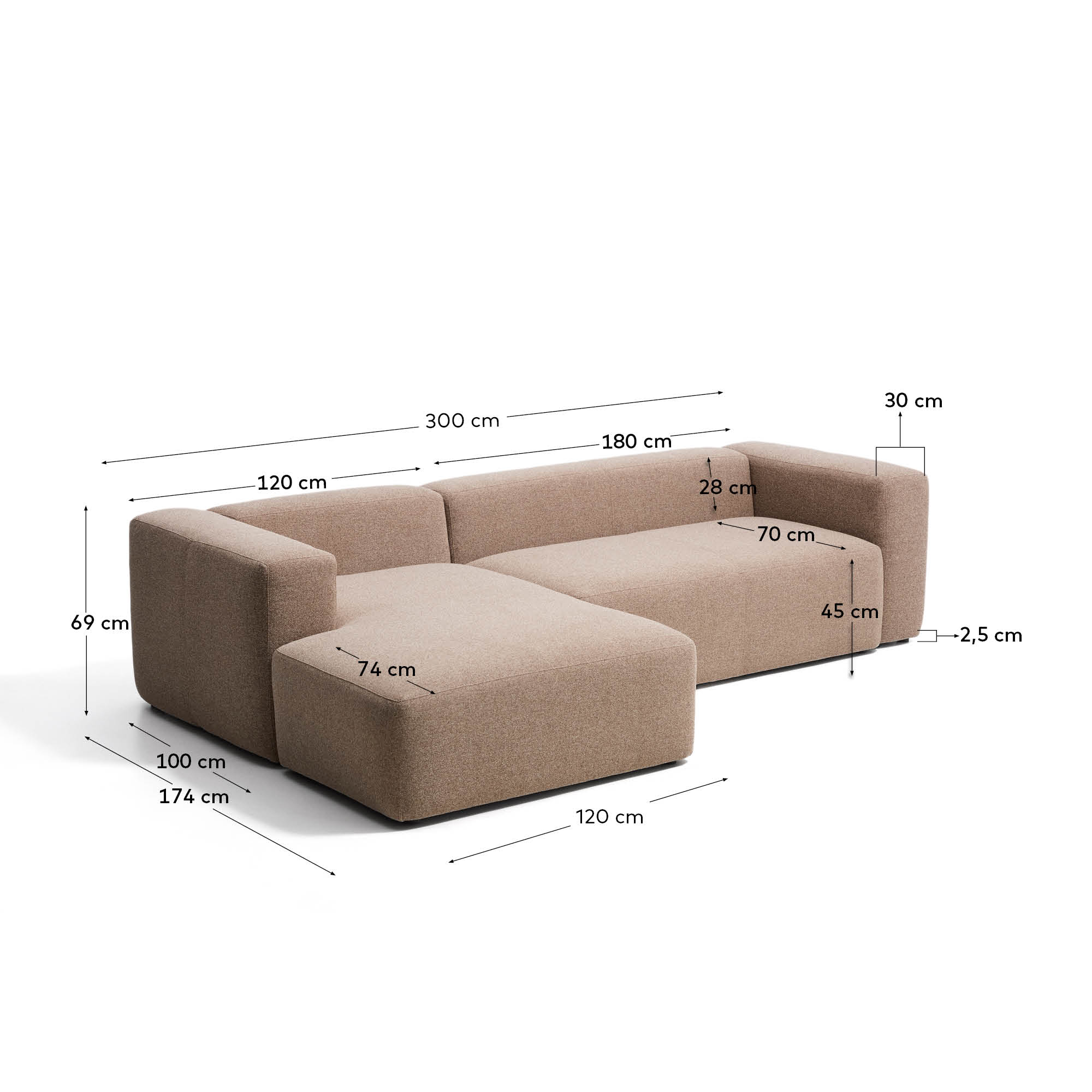 KAVE HOME Sofa BLOK