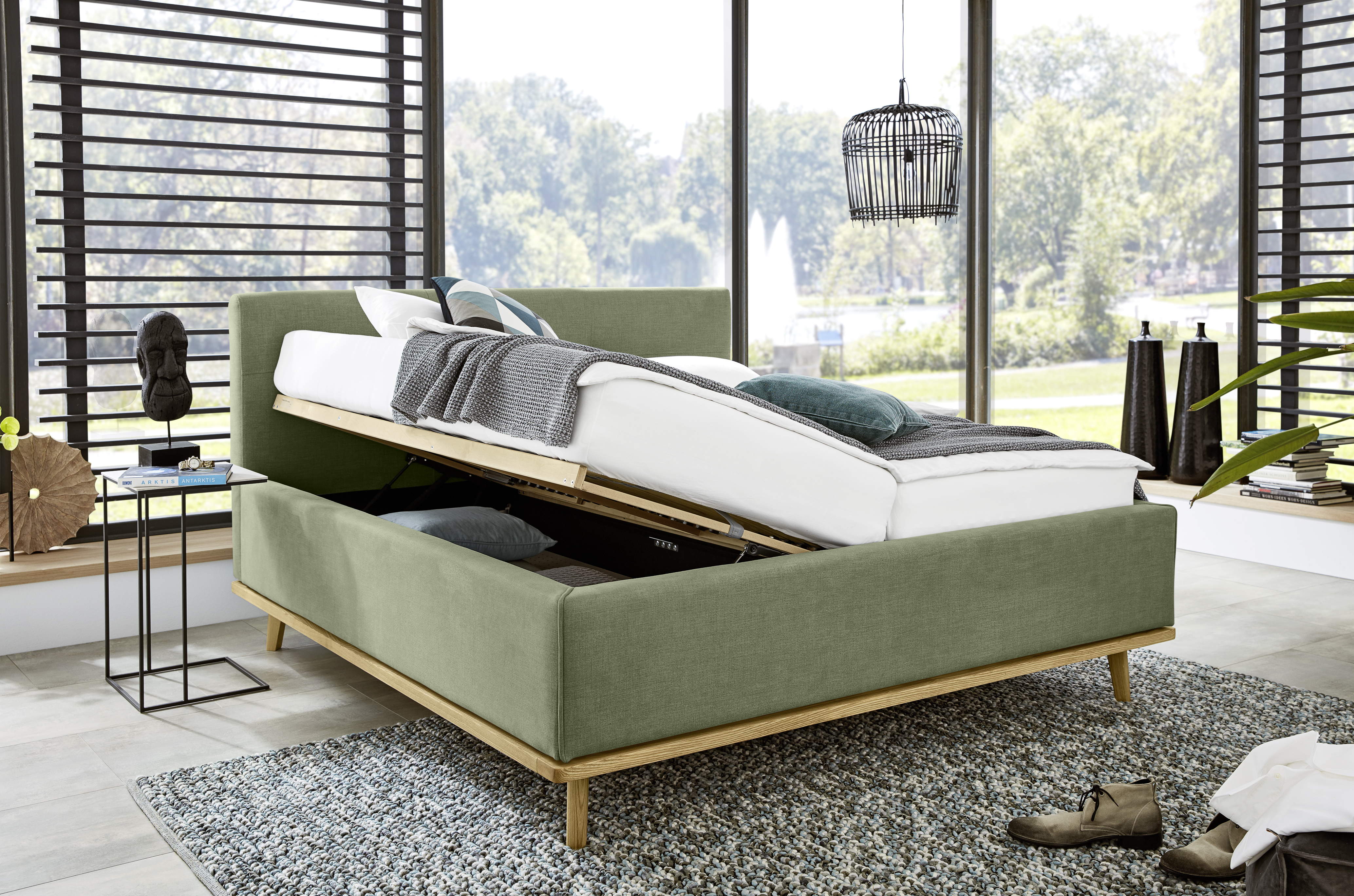 MUSTERRING upholstered bed DELPHI