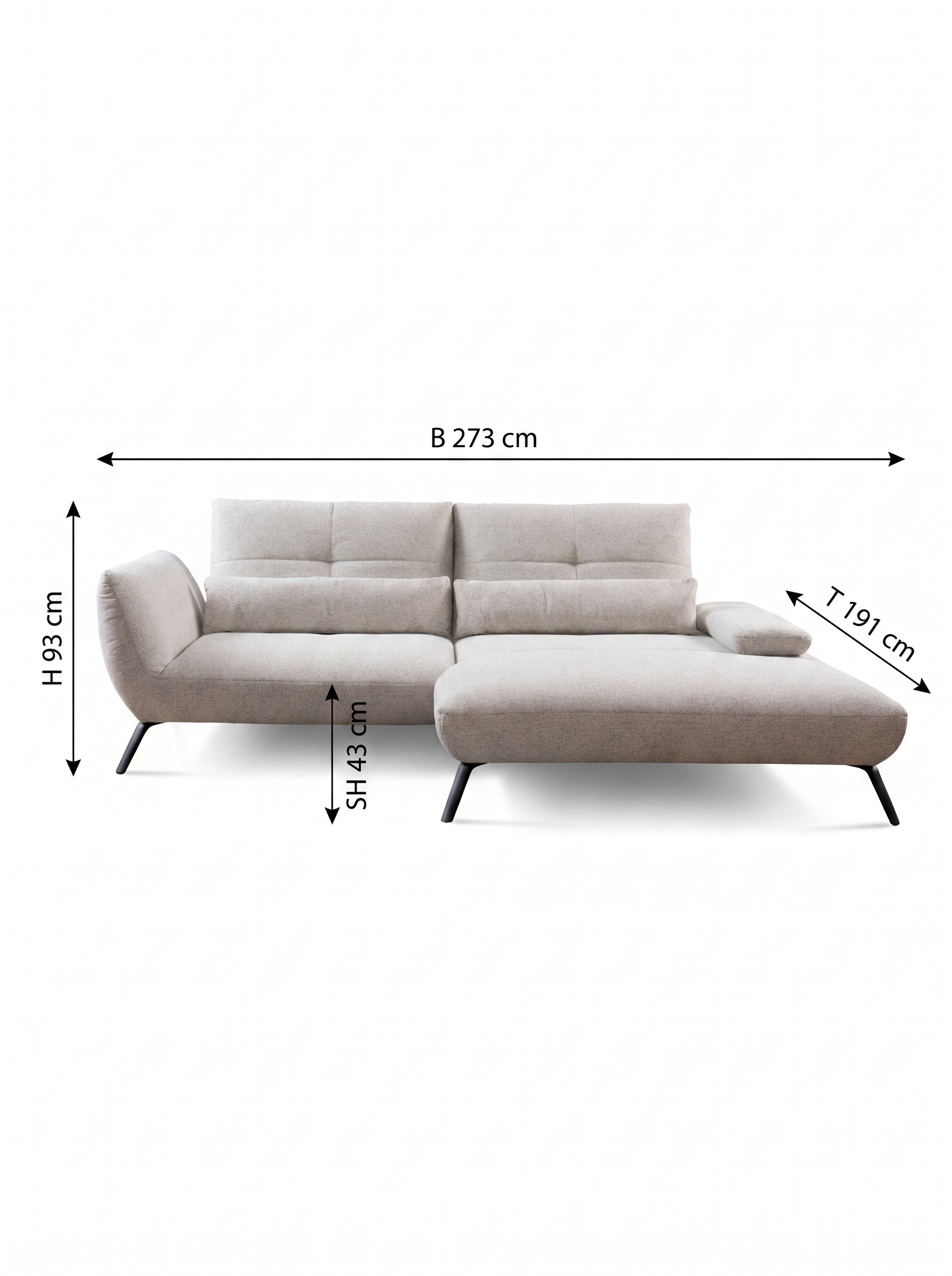 POCO STEINPOL Sofa DOVER