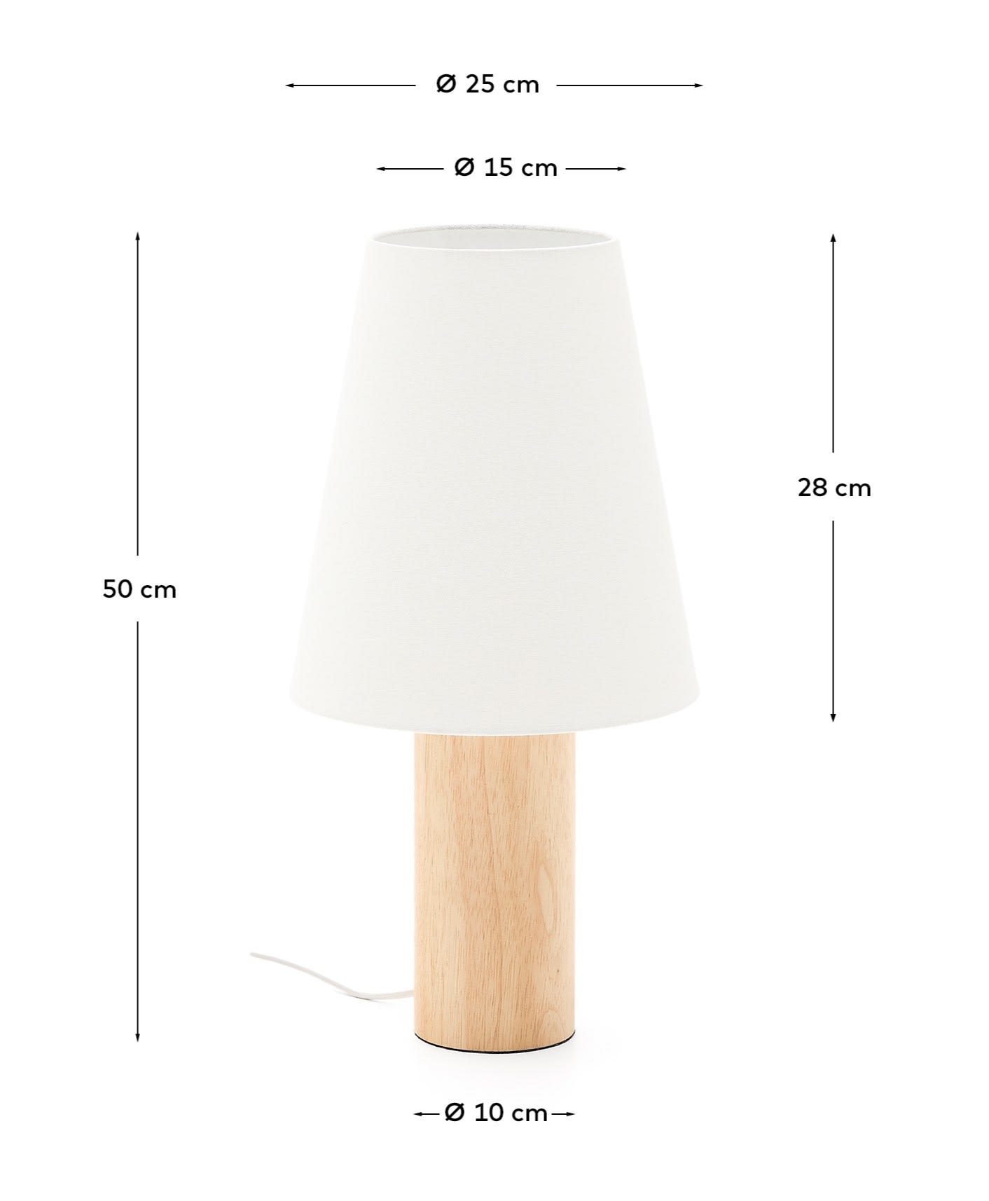 KAVE HOME Tischlampe MARGA