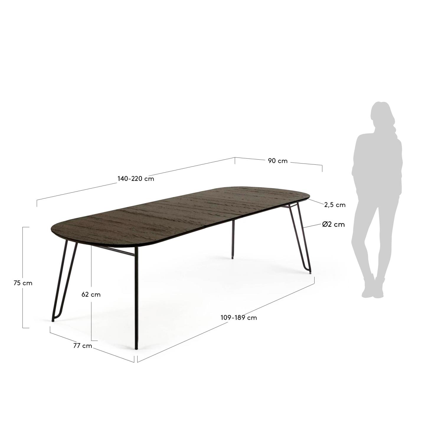 KAVE HOME Esstisch MILIAN KAVE HOME Ausziehtisch MILIAN