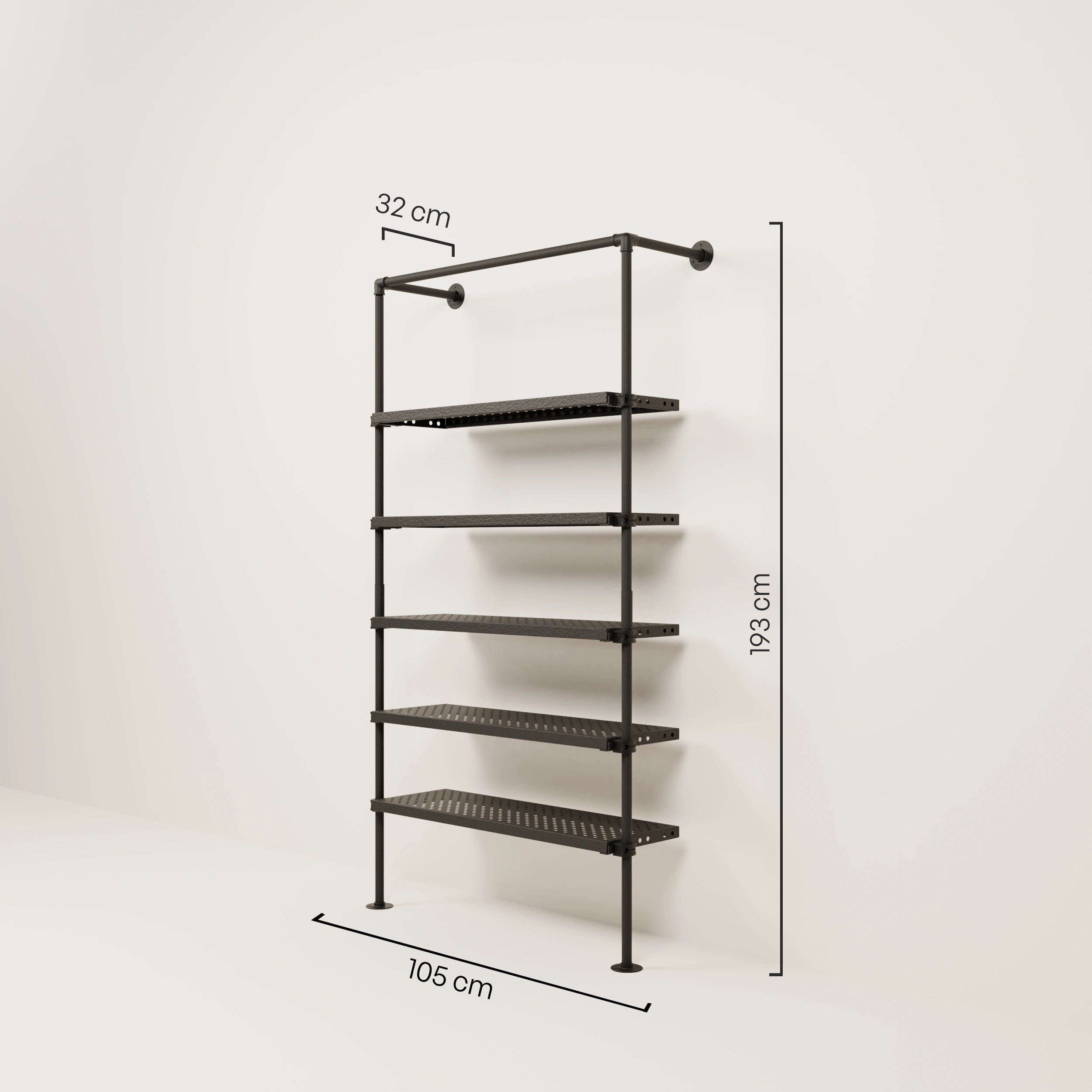 PAMO TIM 1 METAL clothes rail system