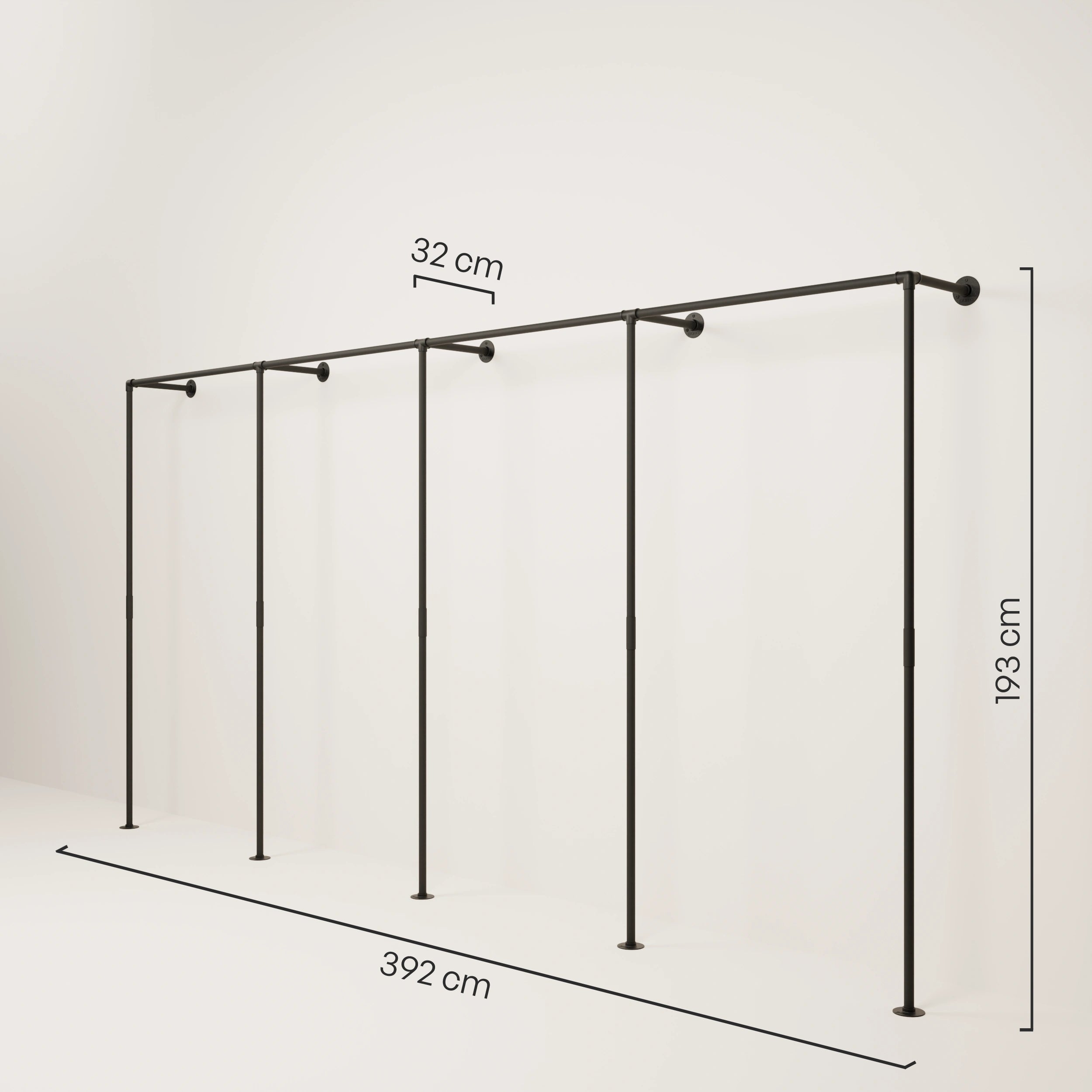 PAMO DESIGN Kleiderstangensystem TIM 4