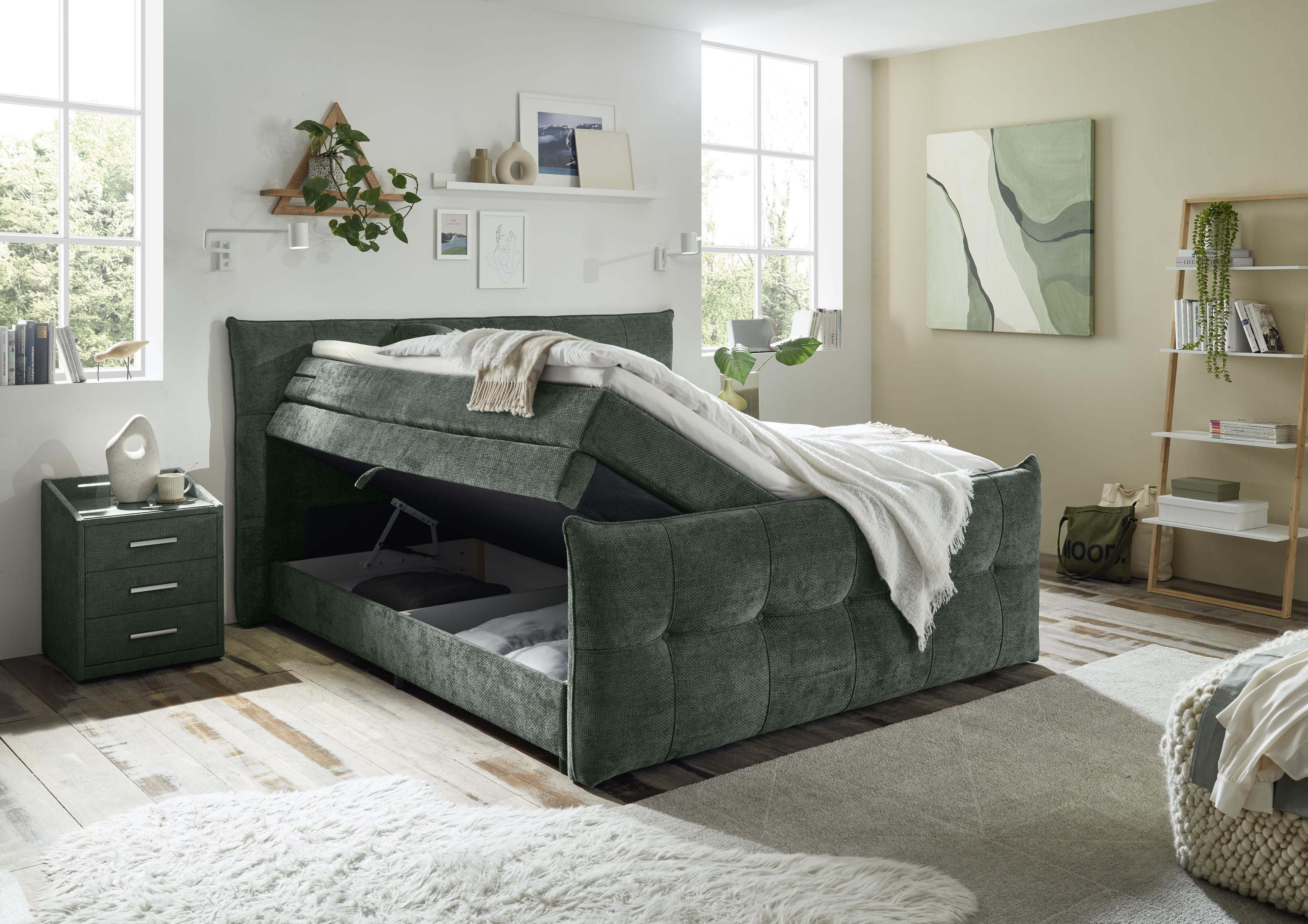ED LIFESTYLE KENIA box spring bed ED LIFESTYLE KENIA box spring bed