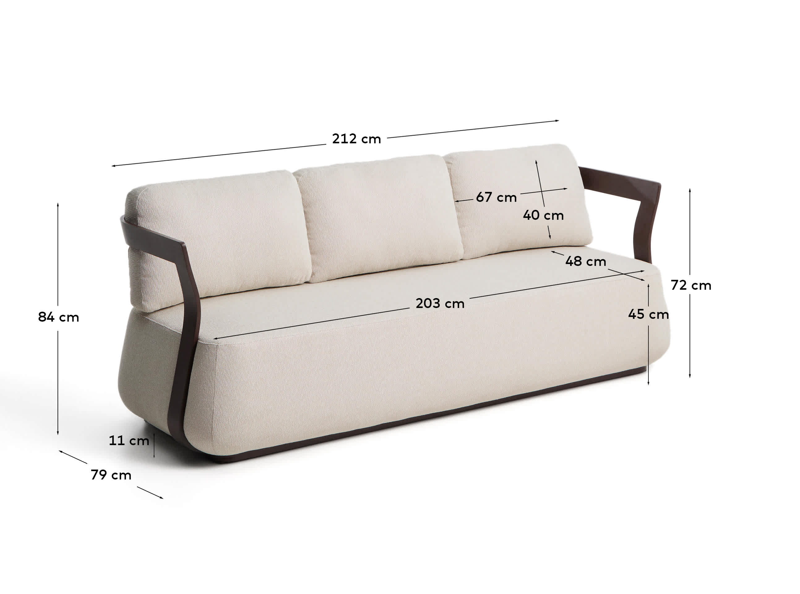 KAVE HOME Gartensofa TAMARIS