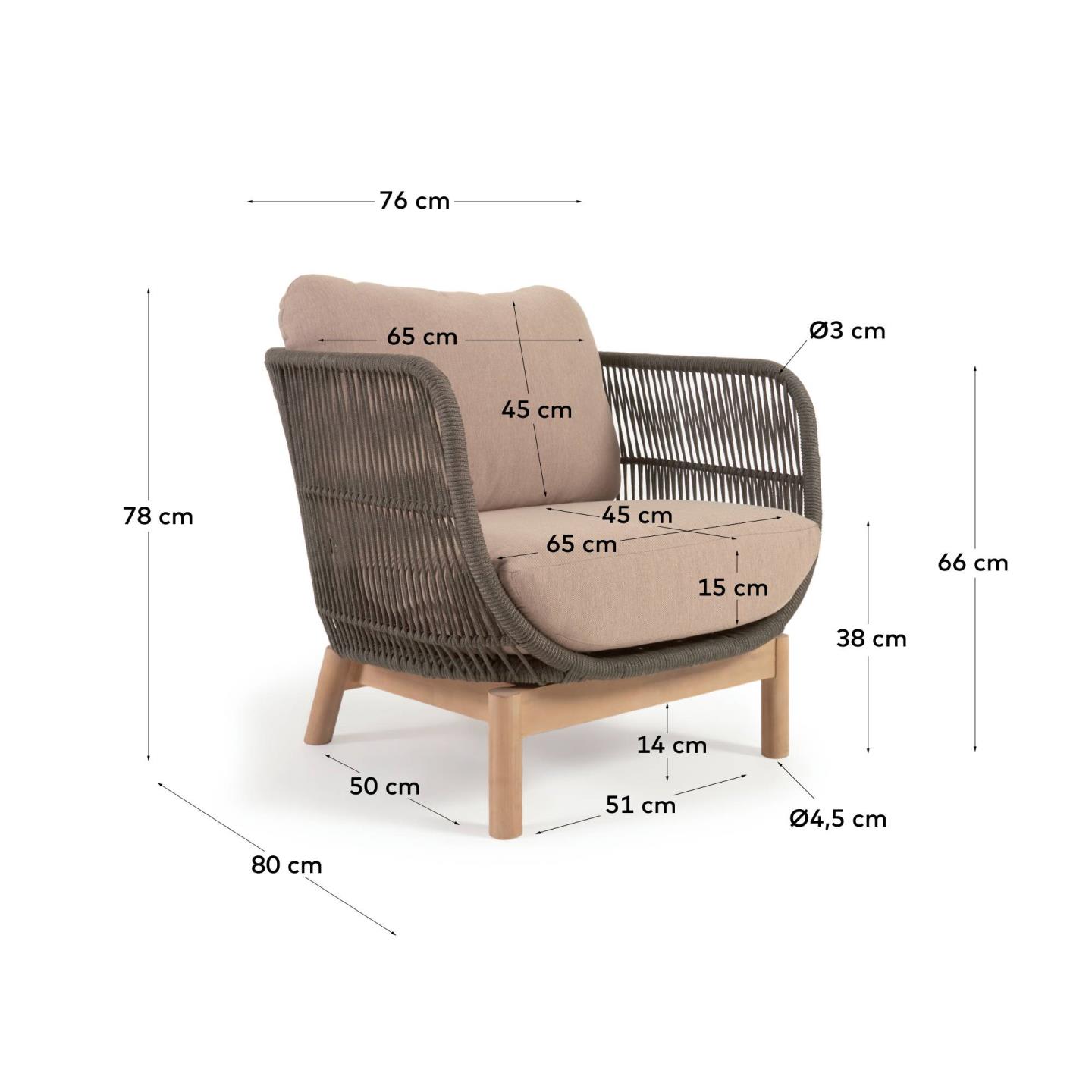 KAVE HOME Sessel CATALINA