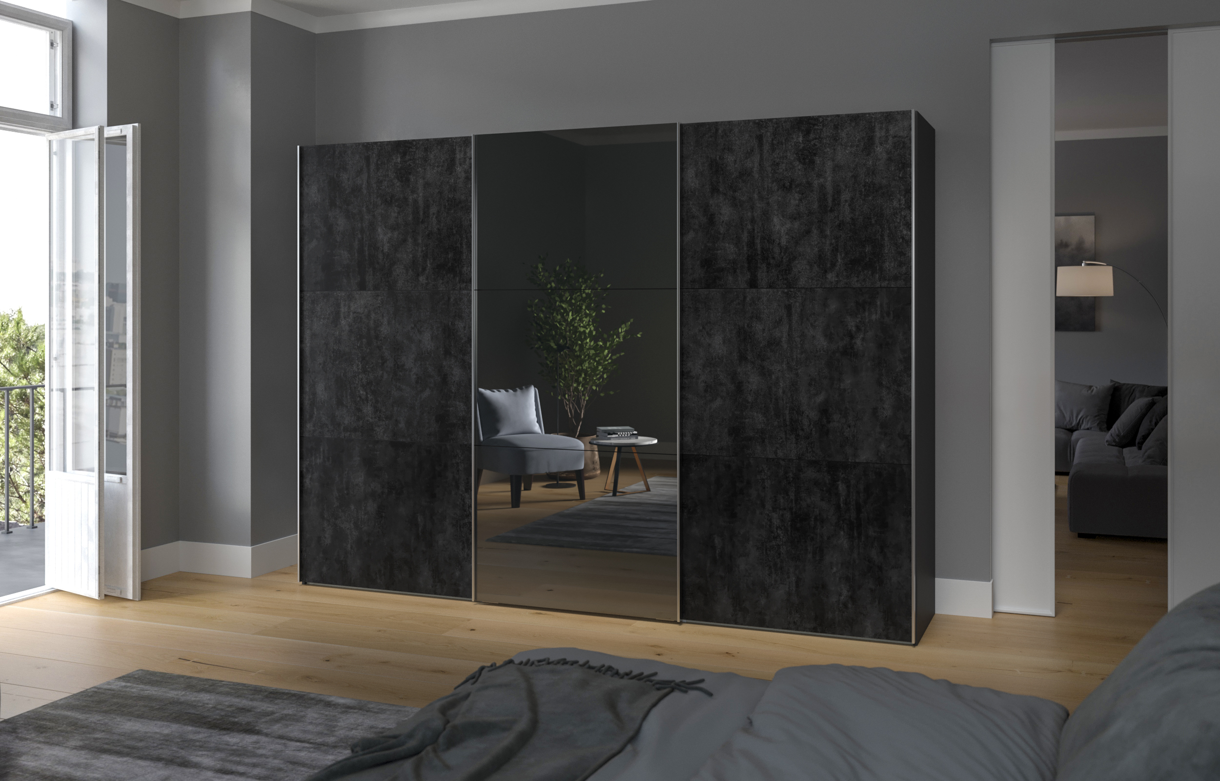 JUTZLER Kleiderschrank SLIDELINE