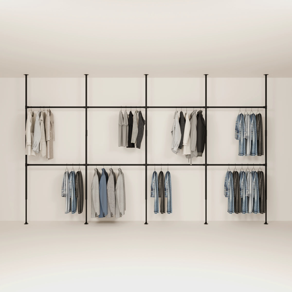 PAMO Kleiderstangensystem LOFT 4