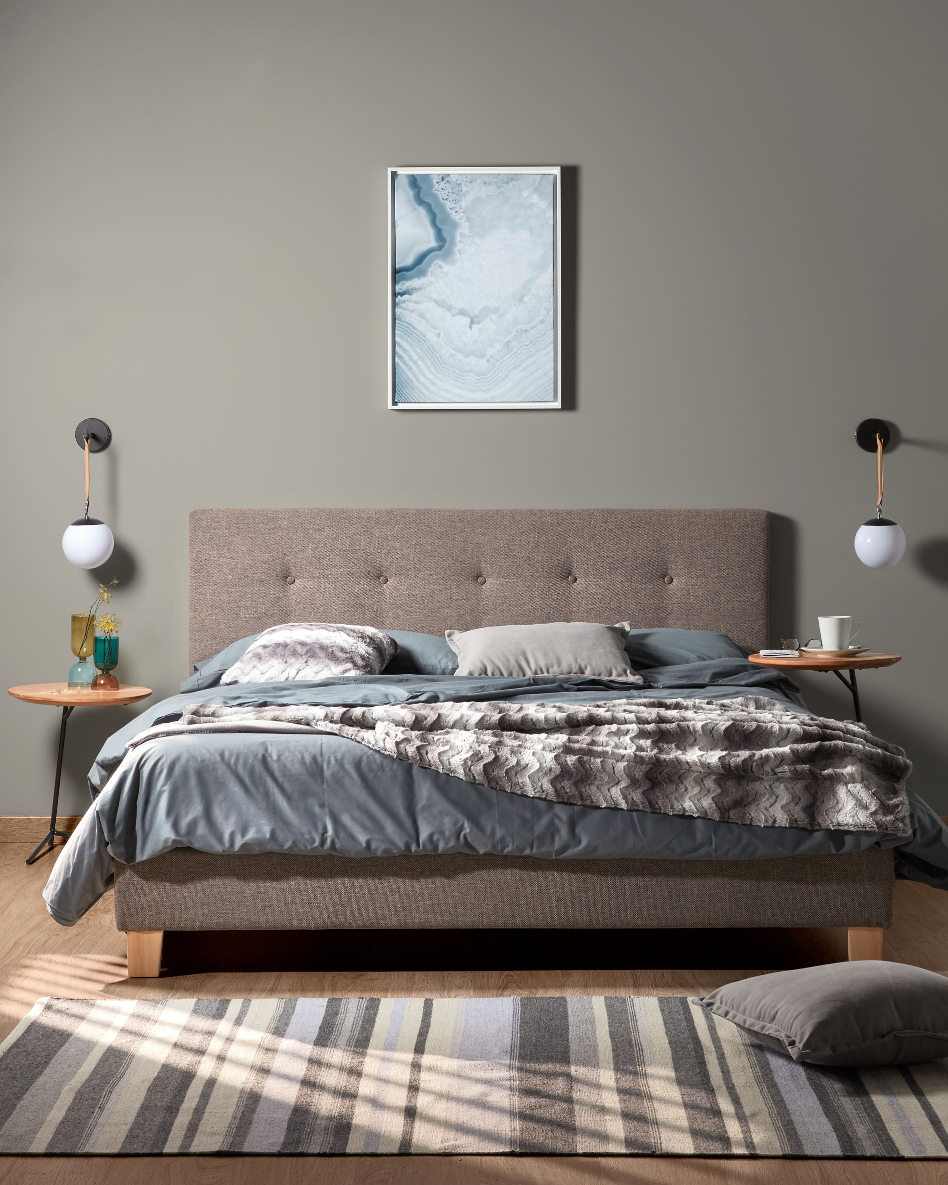 KAVE HOME Sofa ZENIRA KAVE HOME Beistelltisch-Set ASHA