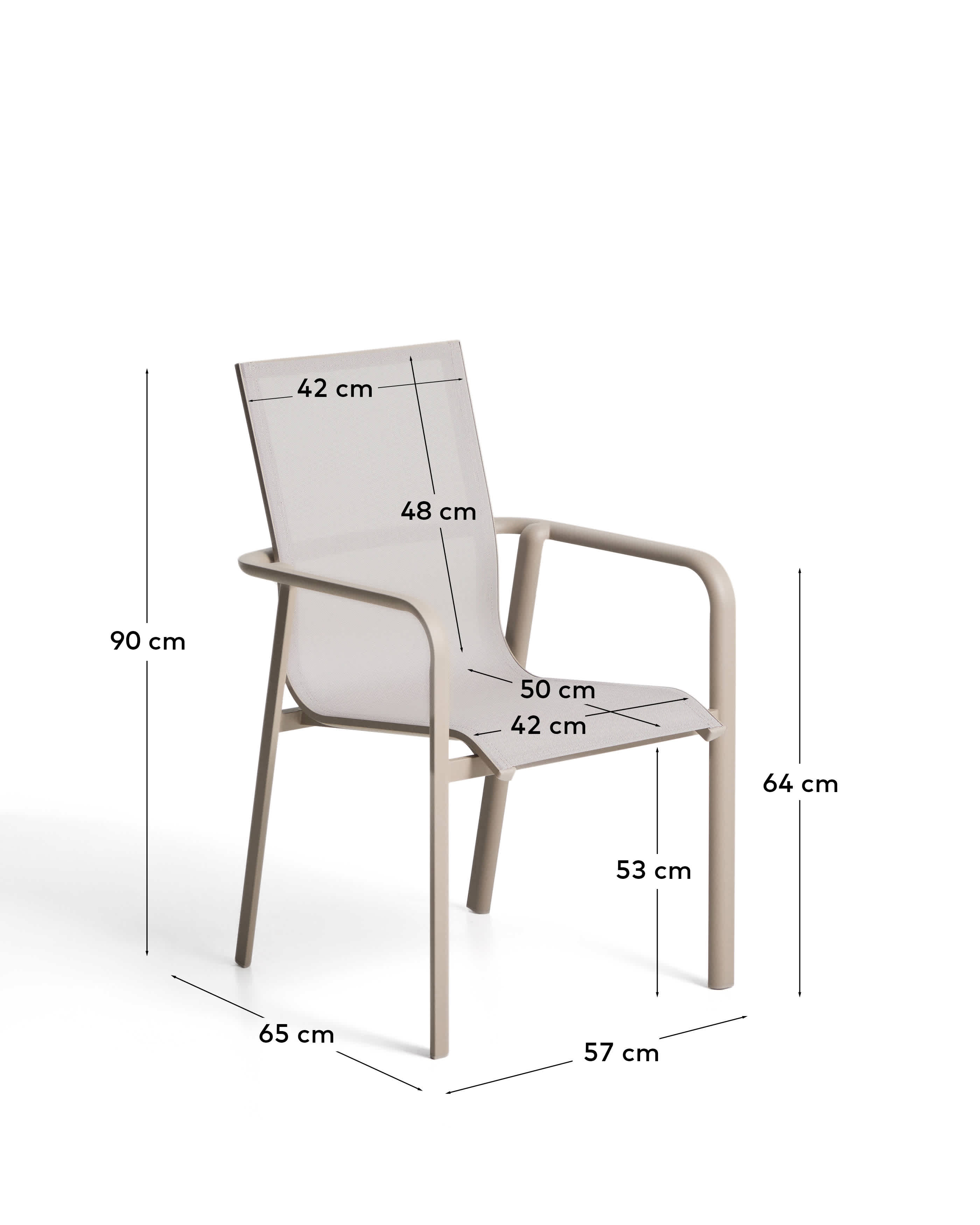 Chaise de jardin CANEA de Kave Home