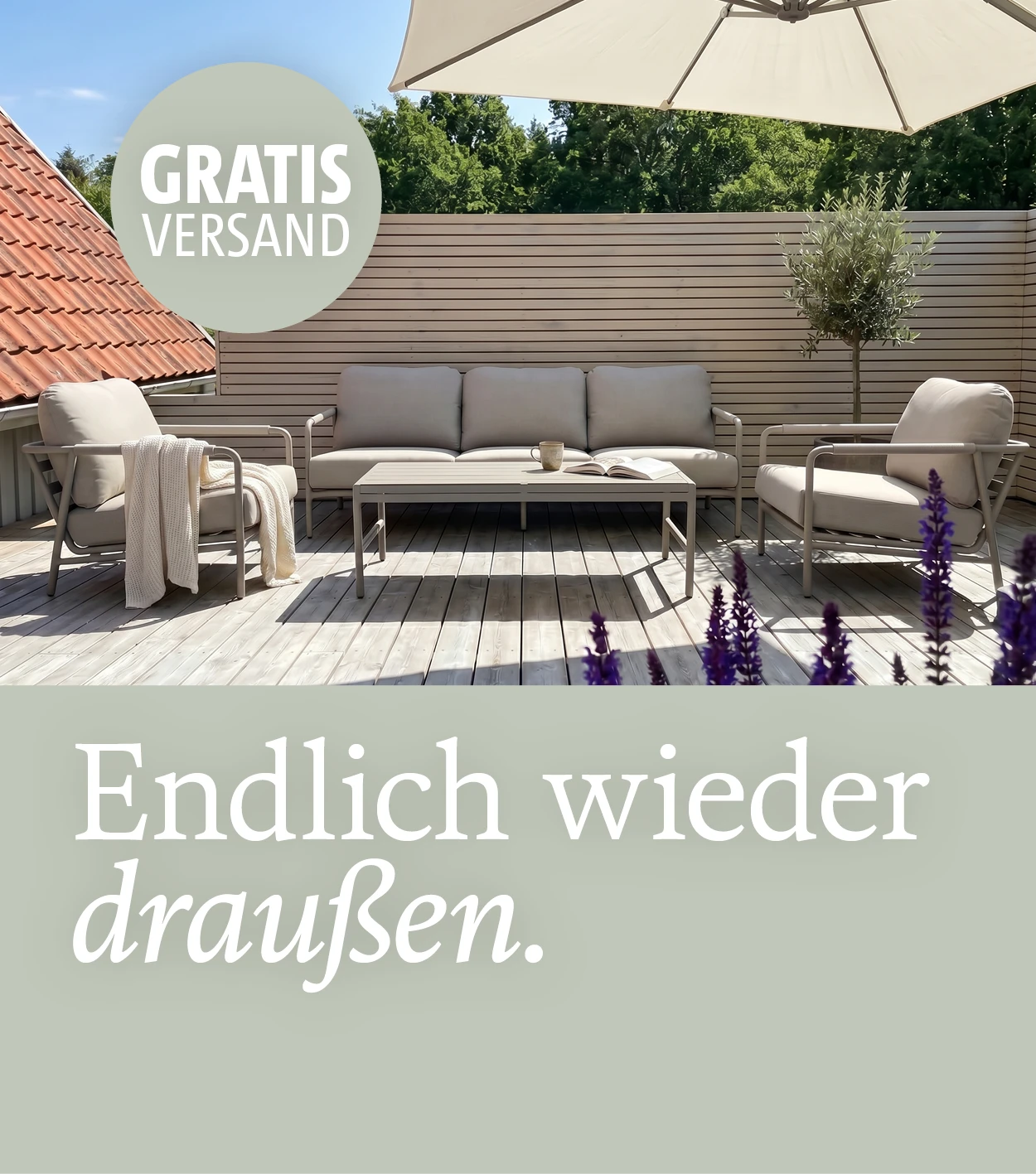Endlich wieder draußen