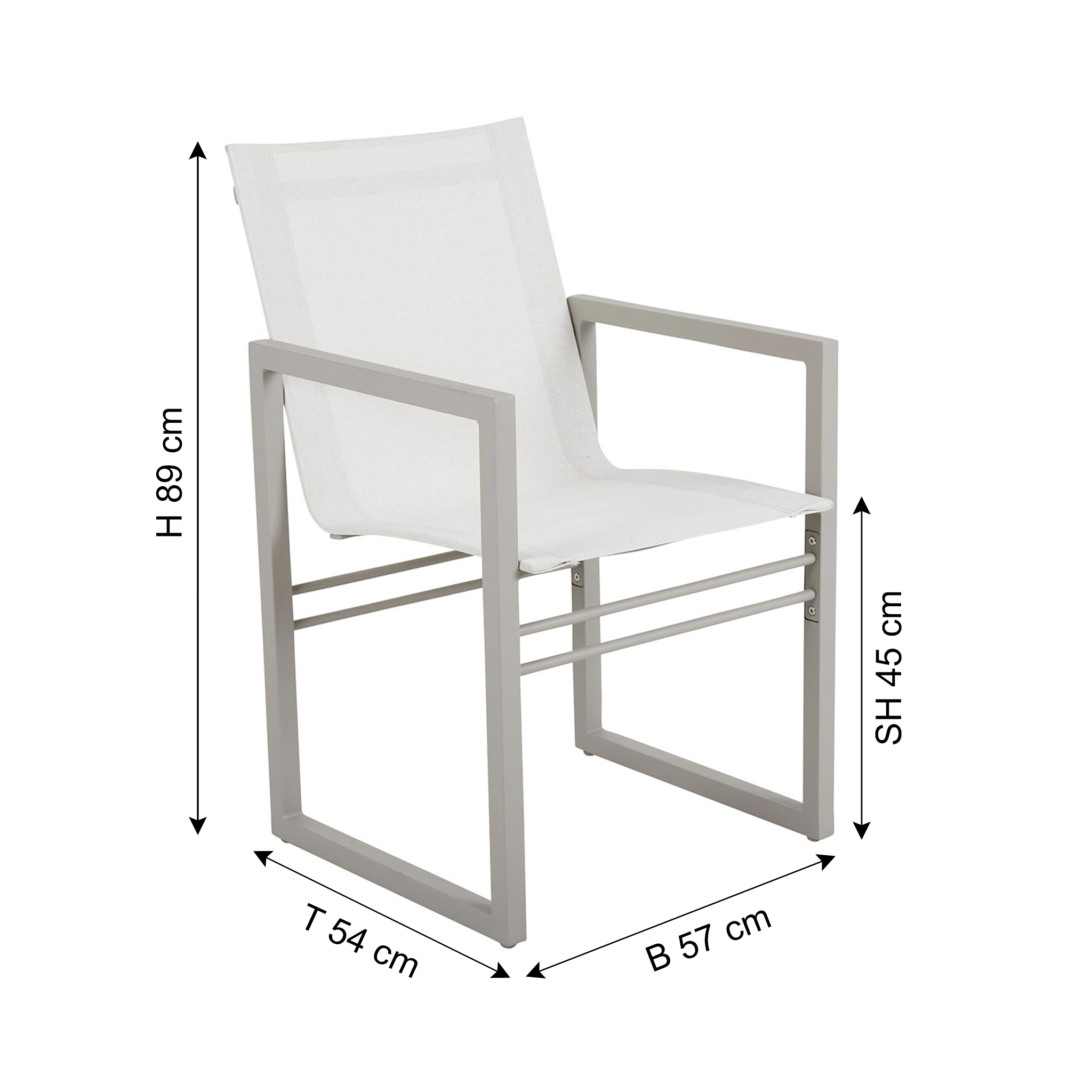 BRAFAB Gartenstuhl VEVI