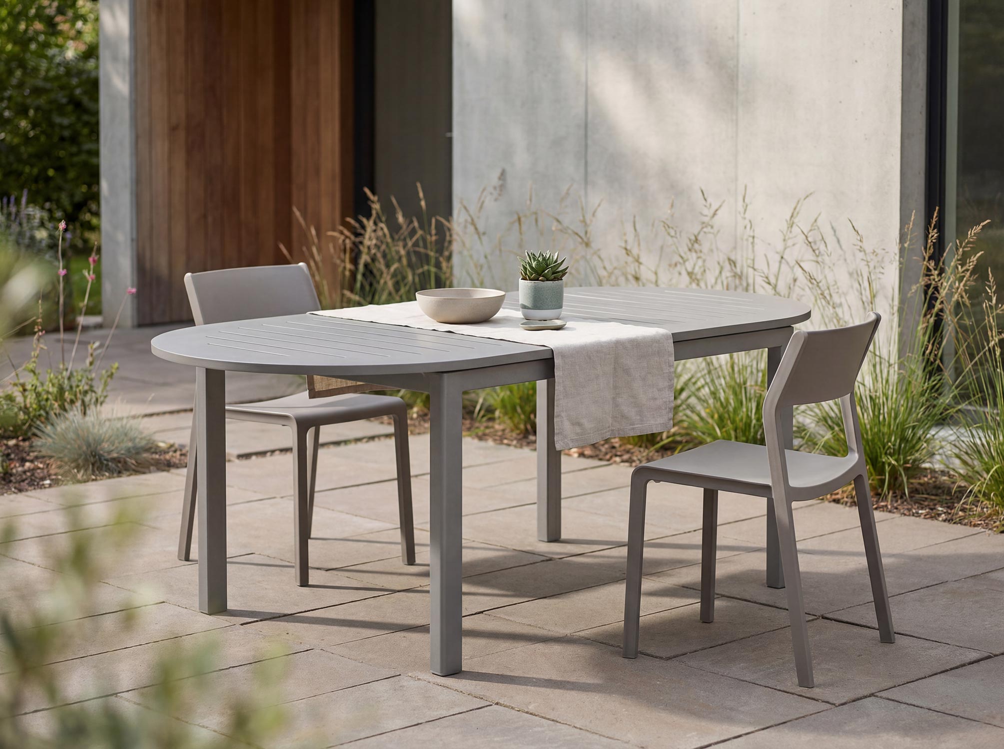 BRAFAB Table de jardin LOMMA ELIPSE