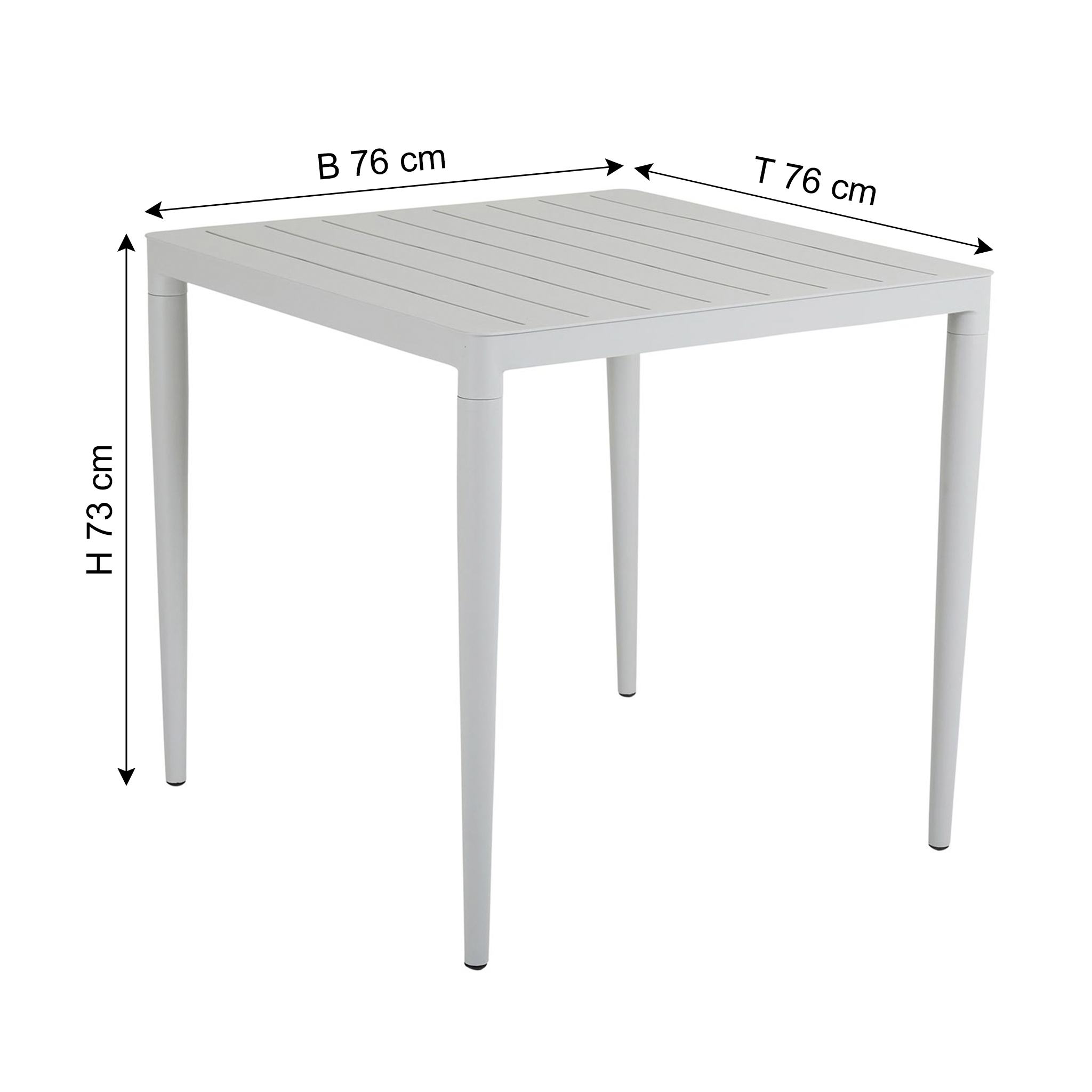 BRAFAB Table de jardin BIGBY