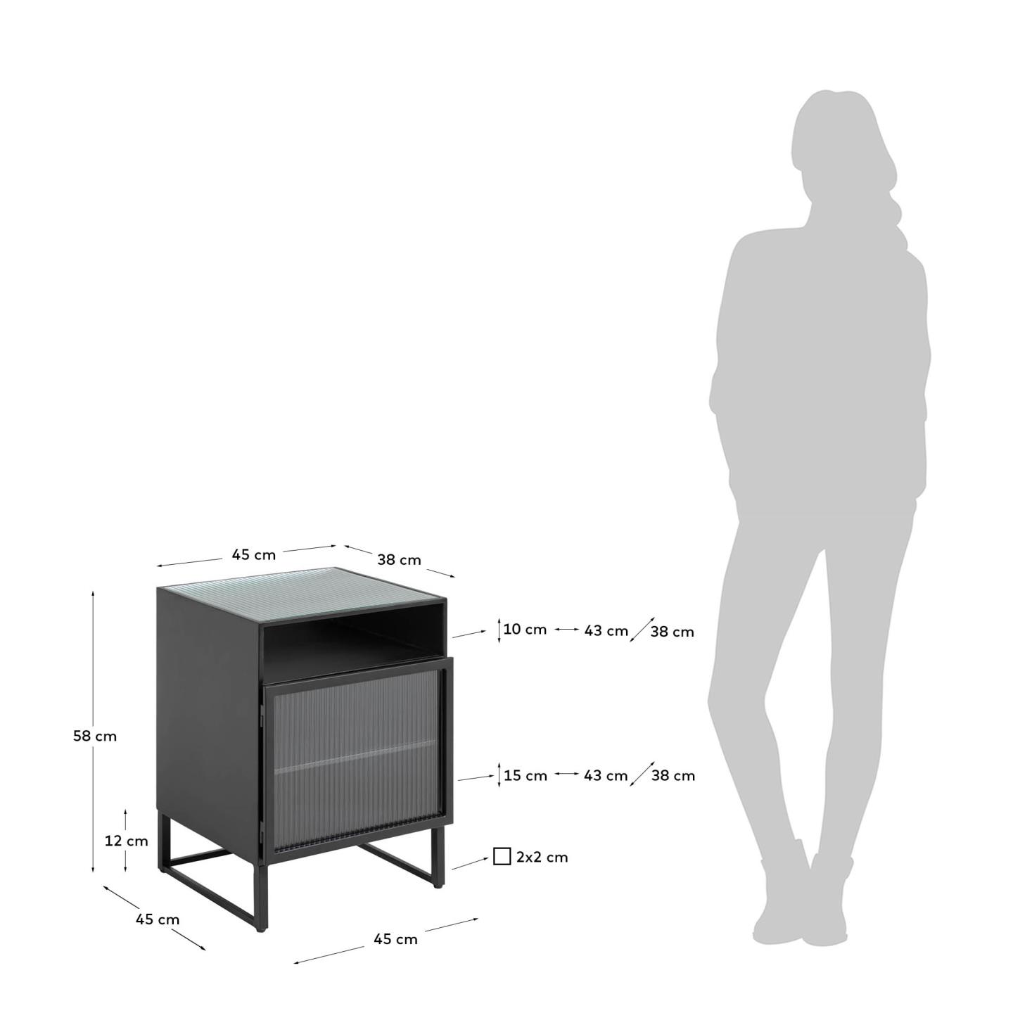 KAVE HOME TRIXIE bedside table