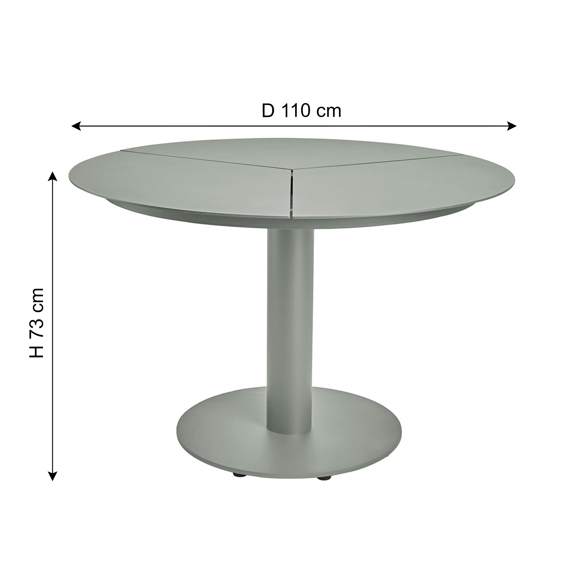 BRAFAB Gartentisch PEACE