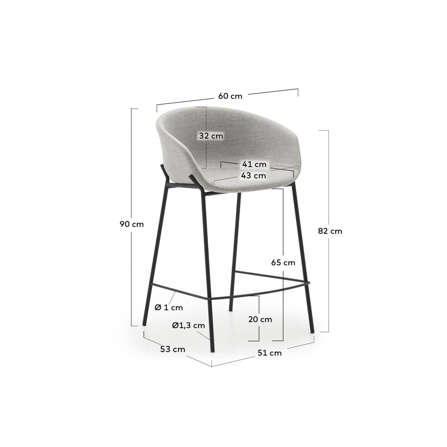 KAVE HOME Barhocker YVETTE