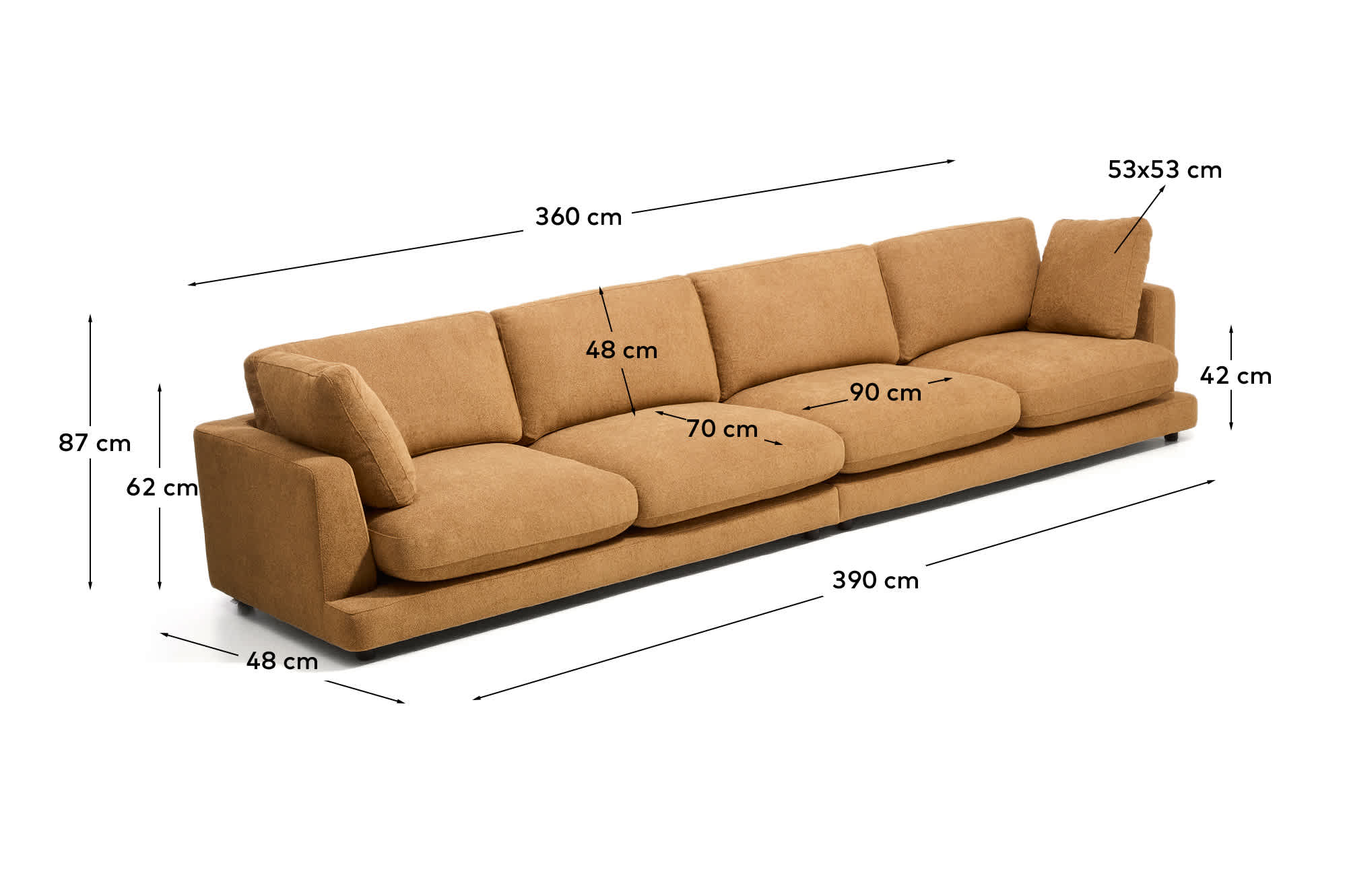 KAVE HOME Sofa GALA