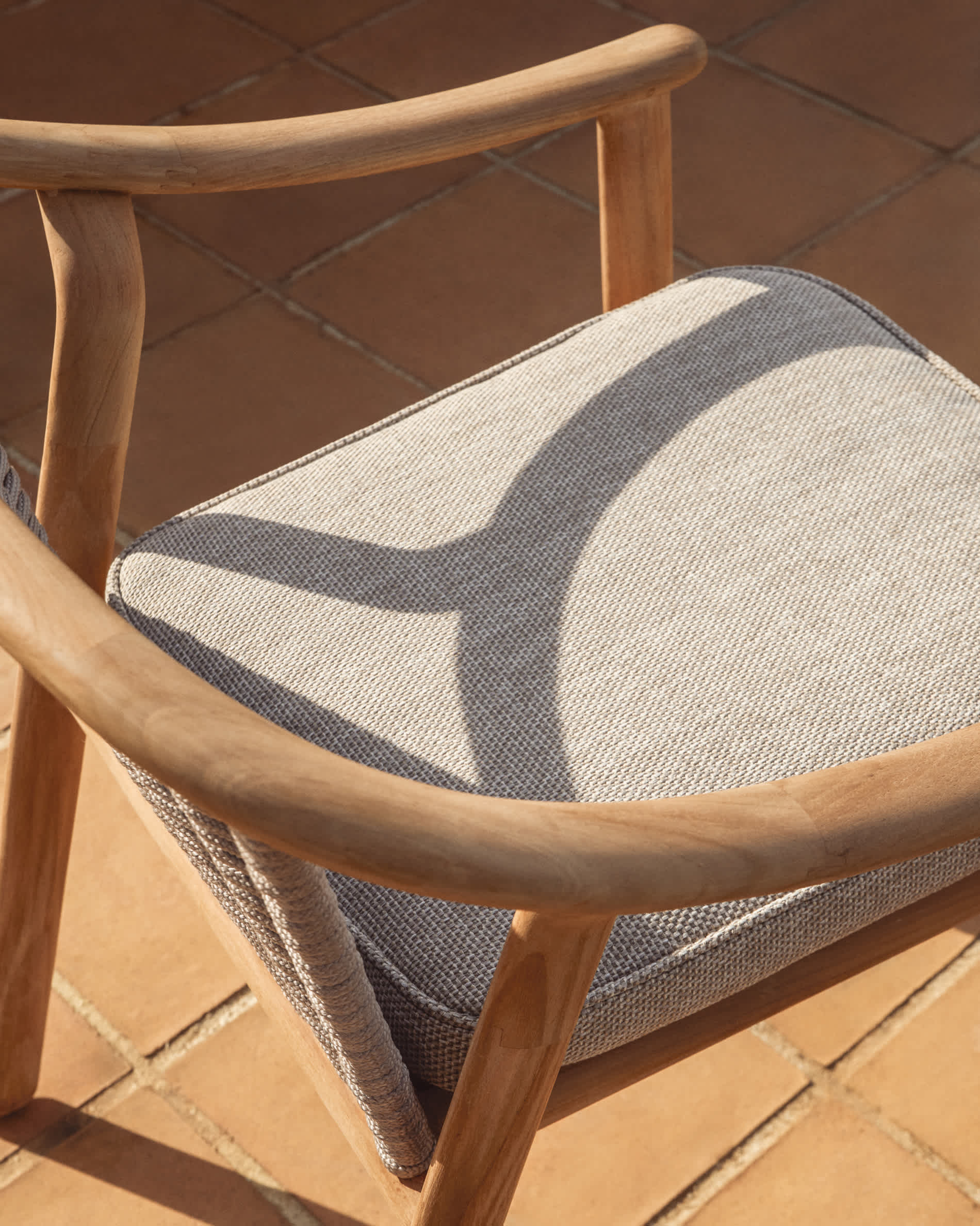 KAVE HOME Chaise de jardin ELUNDA