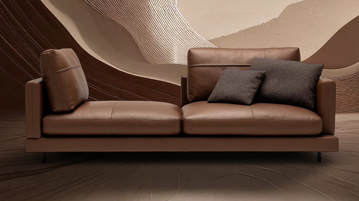 SINA Rolf Benz &ndash; Sofa im Wohnraum
