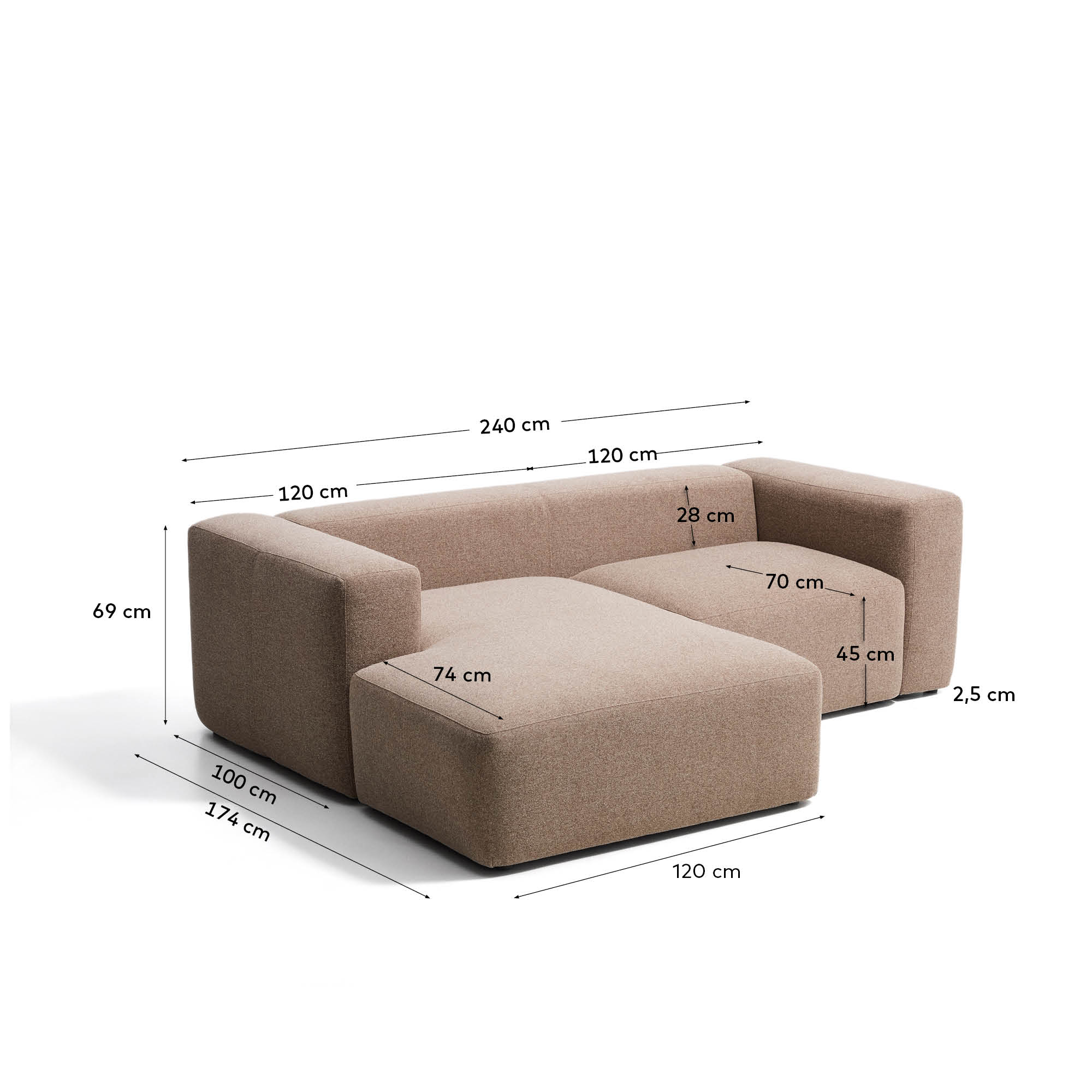 KAVE HOME Sofa BLOK