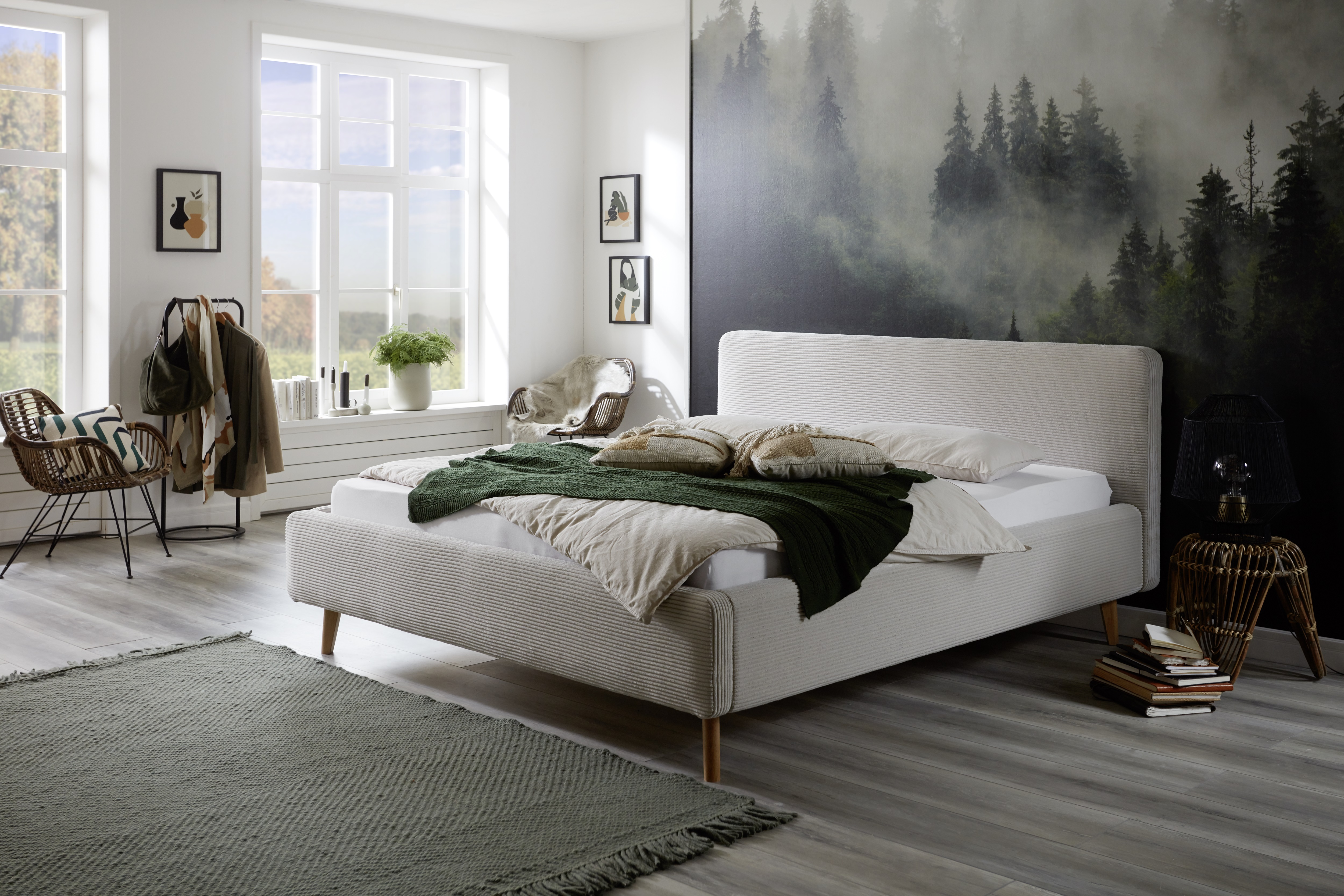 Meise upholstered bed MATTIS