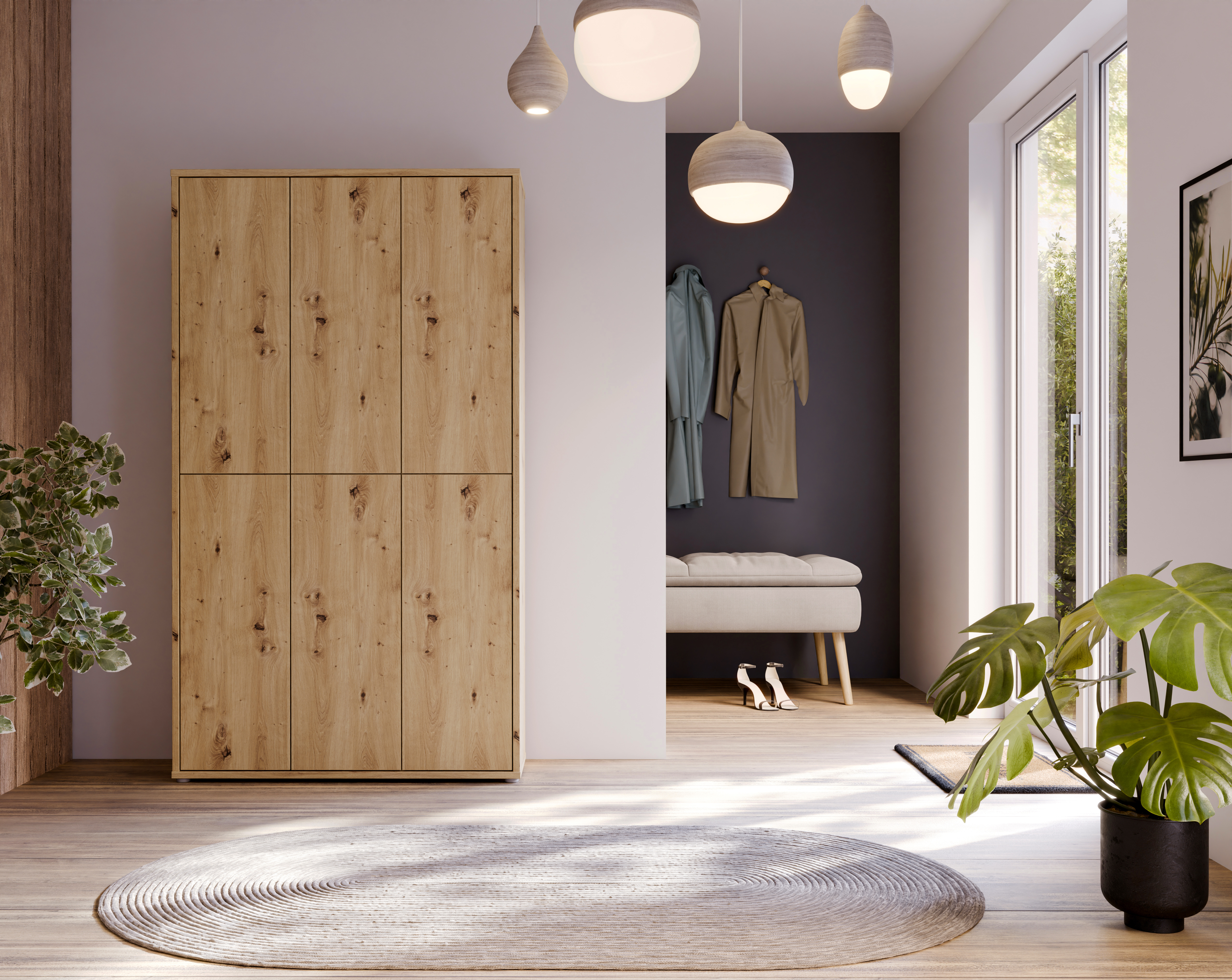 FORTE Schuhschrank ALICE SPRINGS