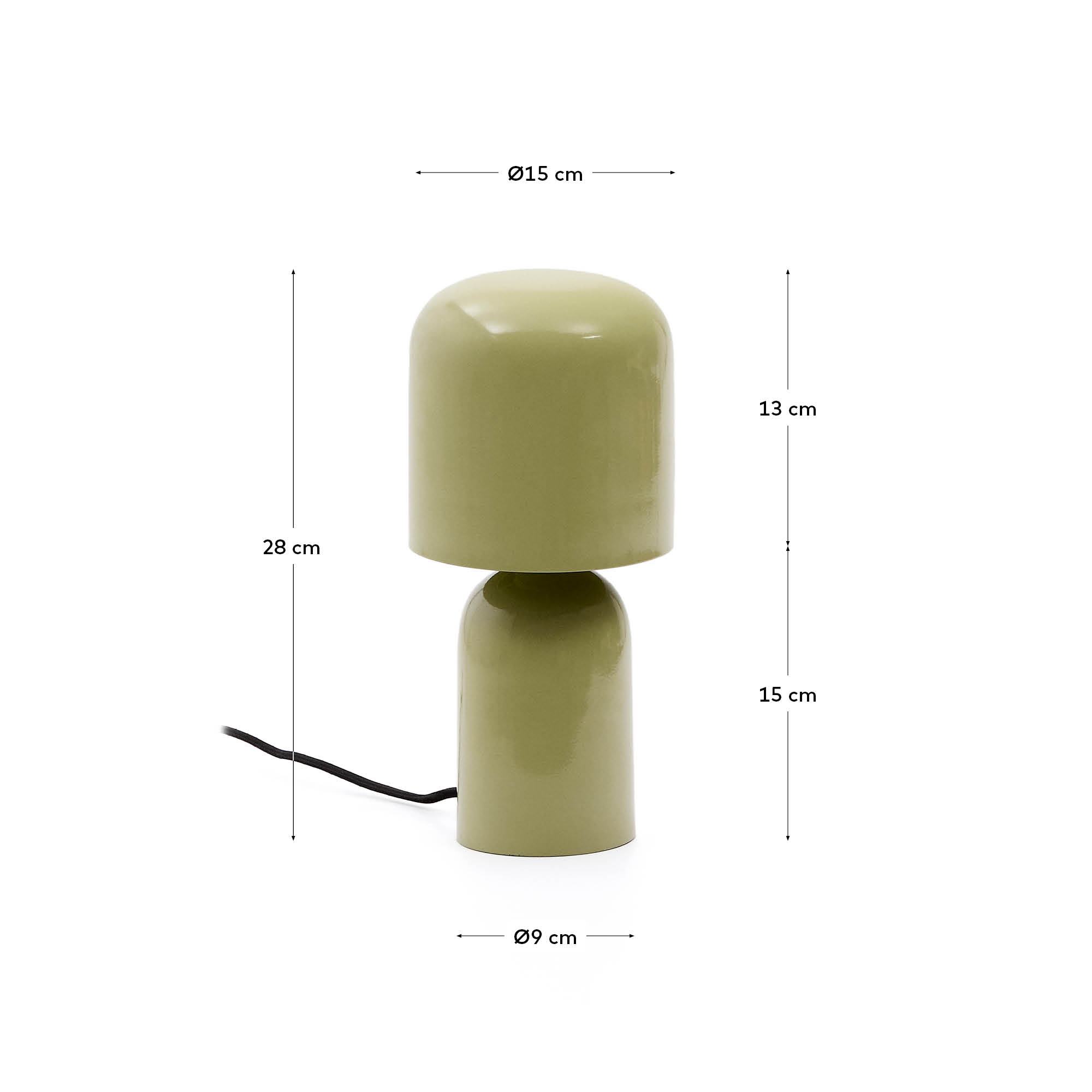 KAVE HOME Tischleuchte MONZE