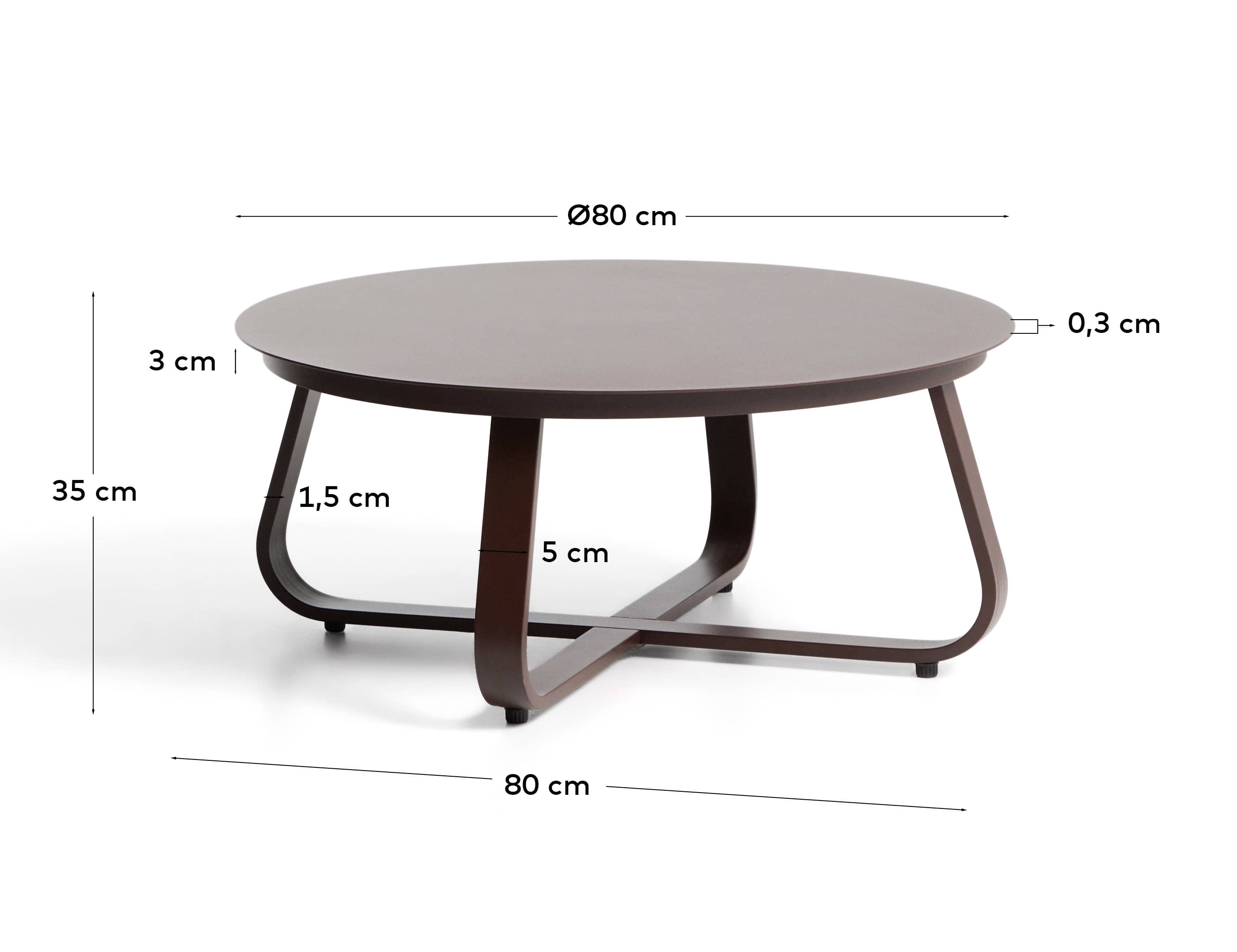 KAVE HOME Couchtisch Outdoor TAMARIS