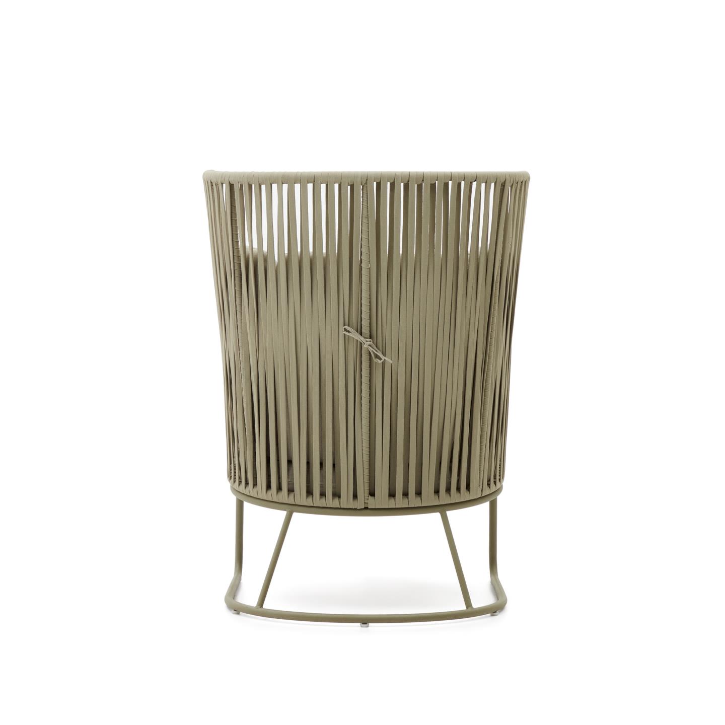 KAVE HOME Fauteuil de jardin SACONCA