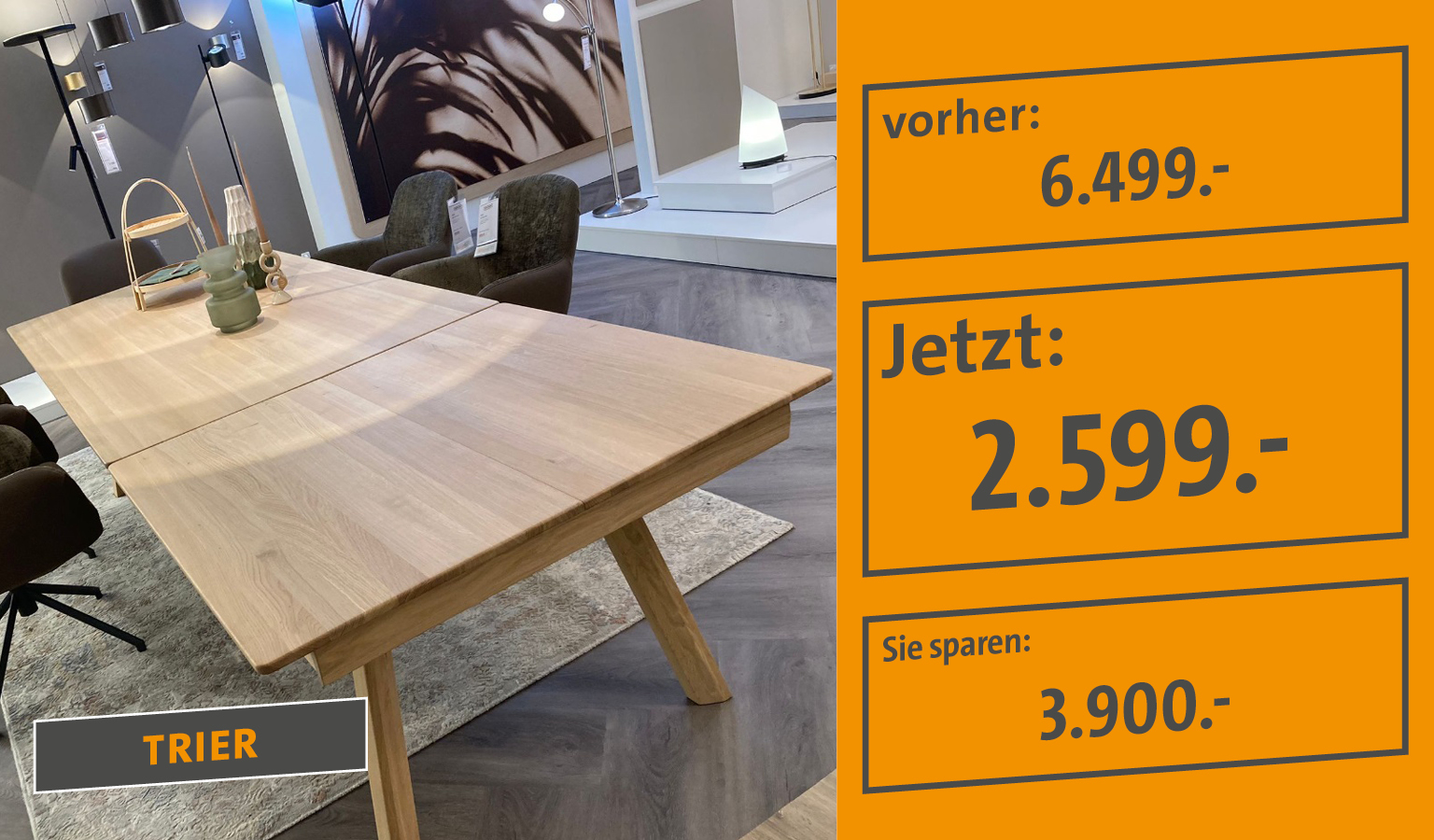 Markenmöbel Abverkauf