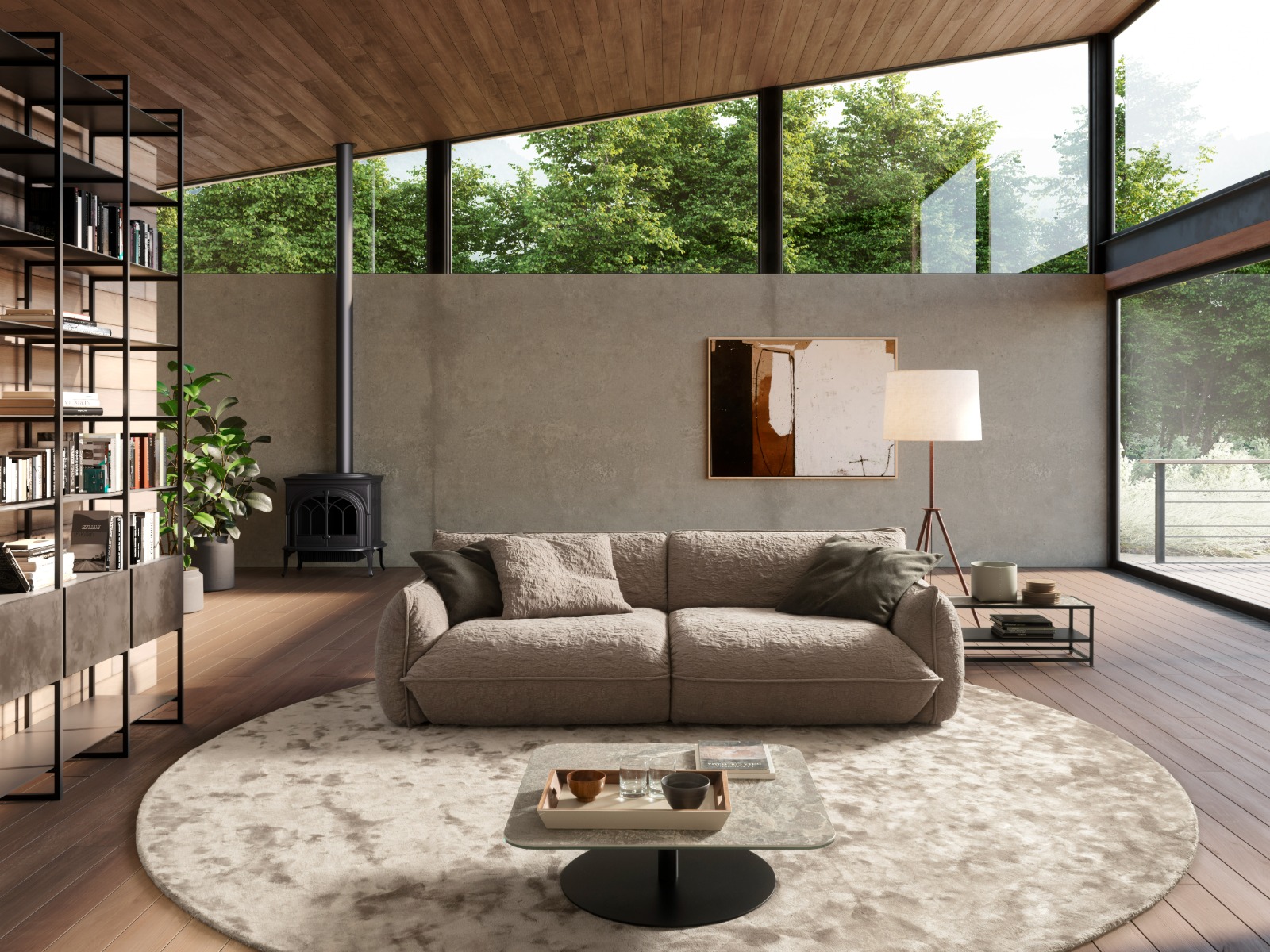 DESIGNWERK Sofamodell FLUFFY
