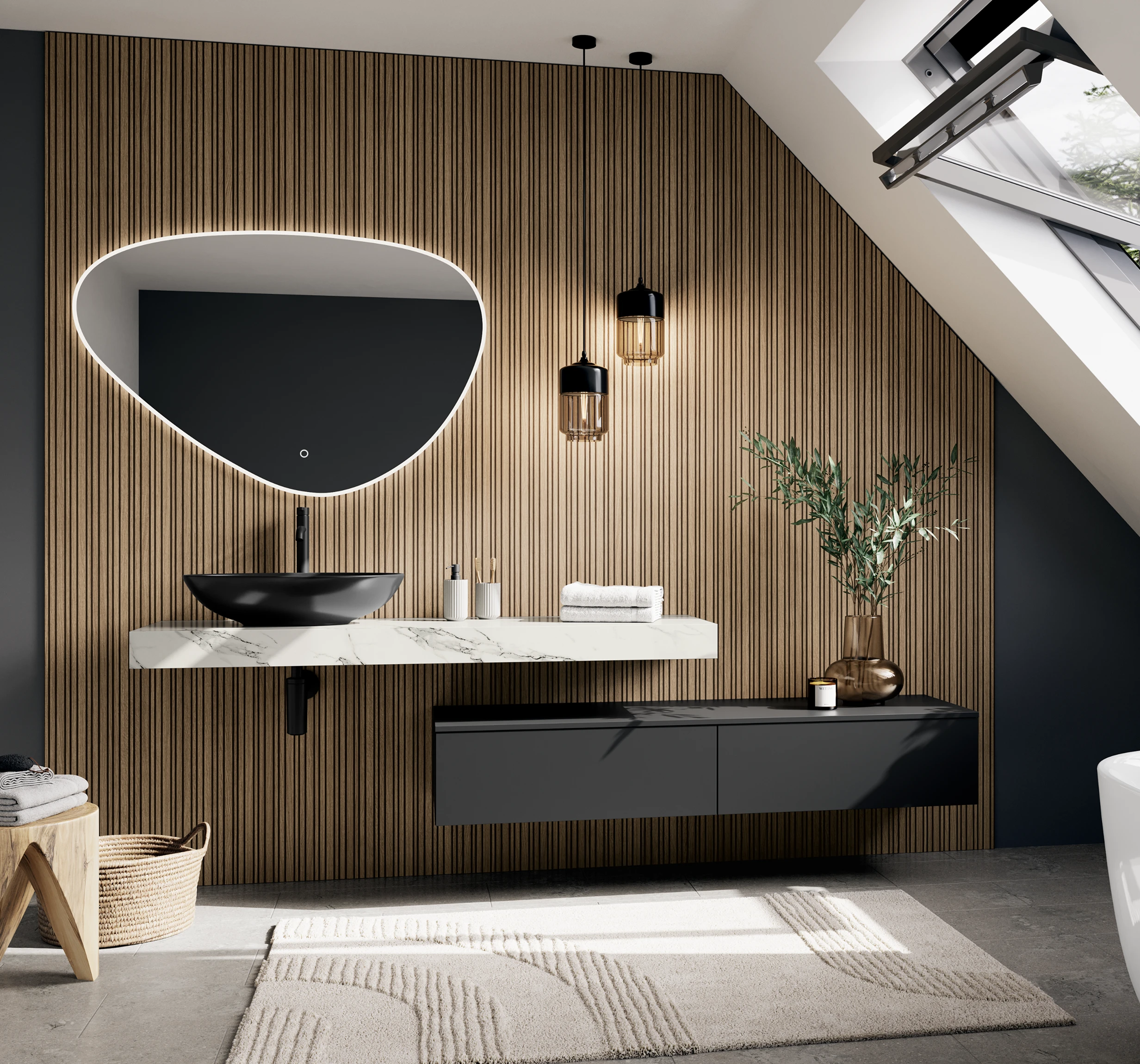 Modernes Badezimmer – Möbel Ehrmann