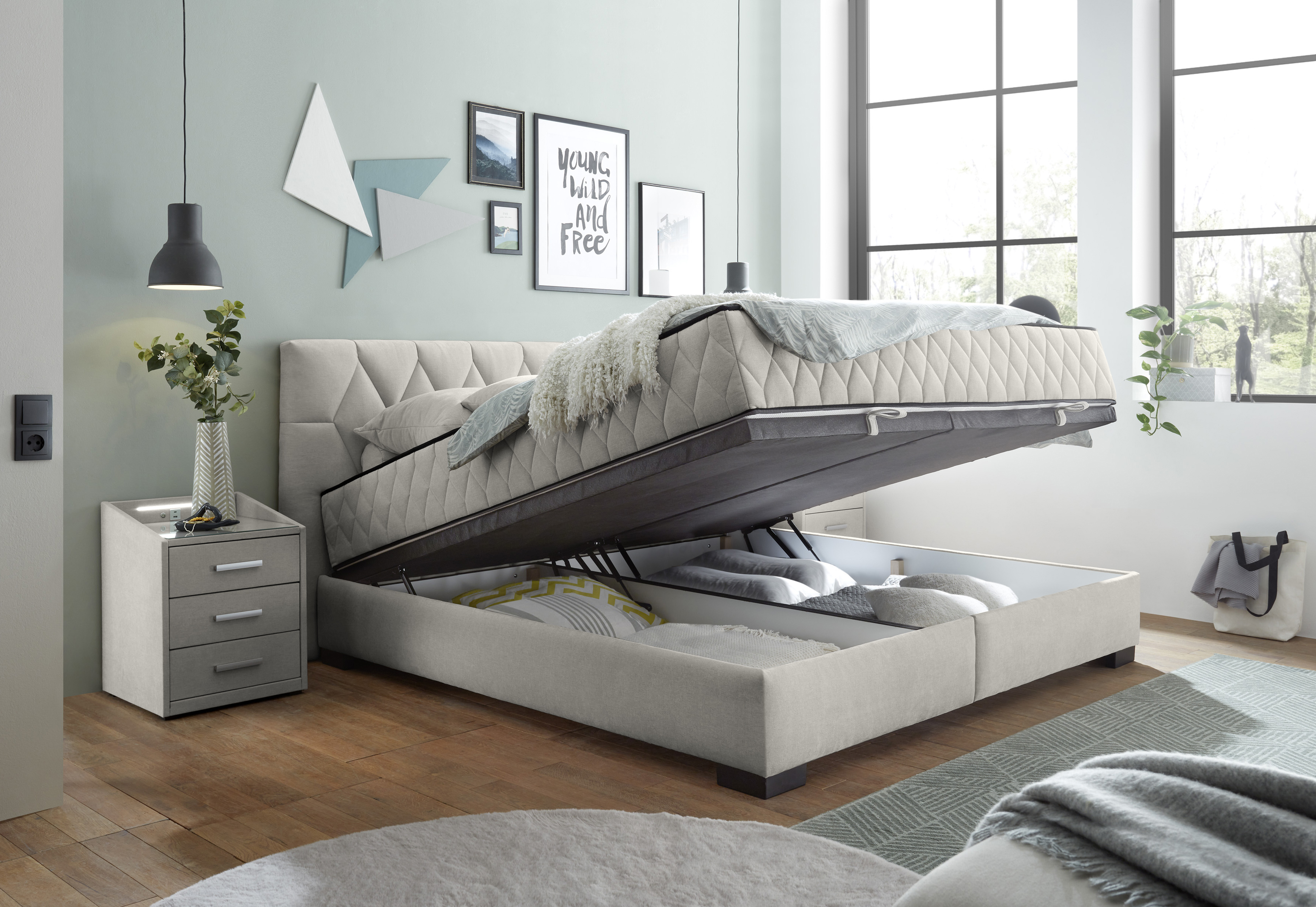 ED LIFESTYLE Boxbett NAGOL ED LIFESTYLE Boxspringbett NAGOL