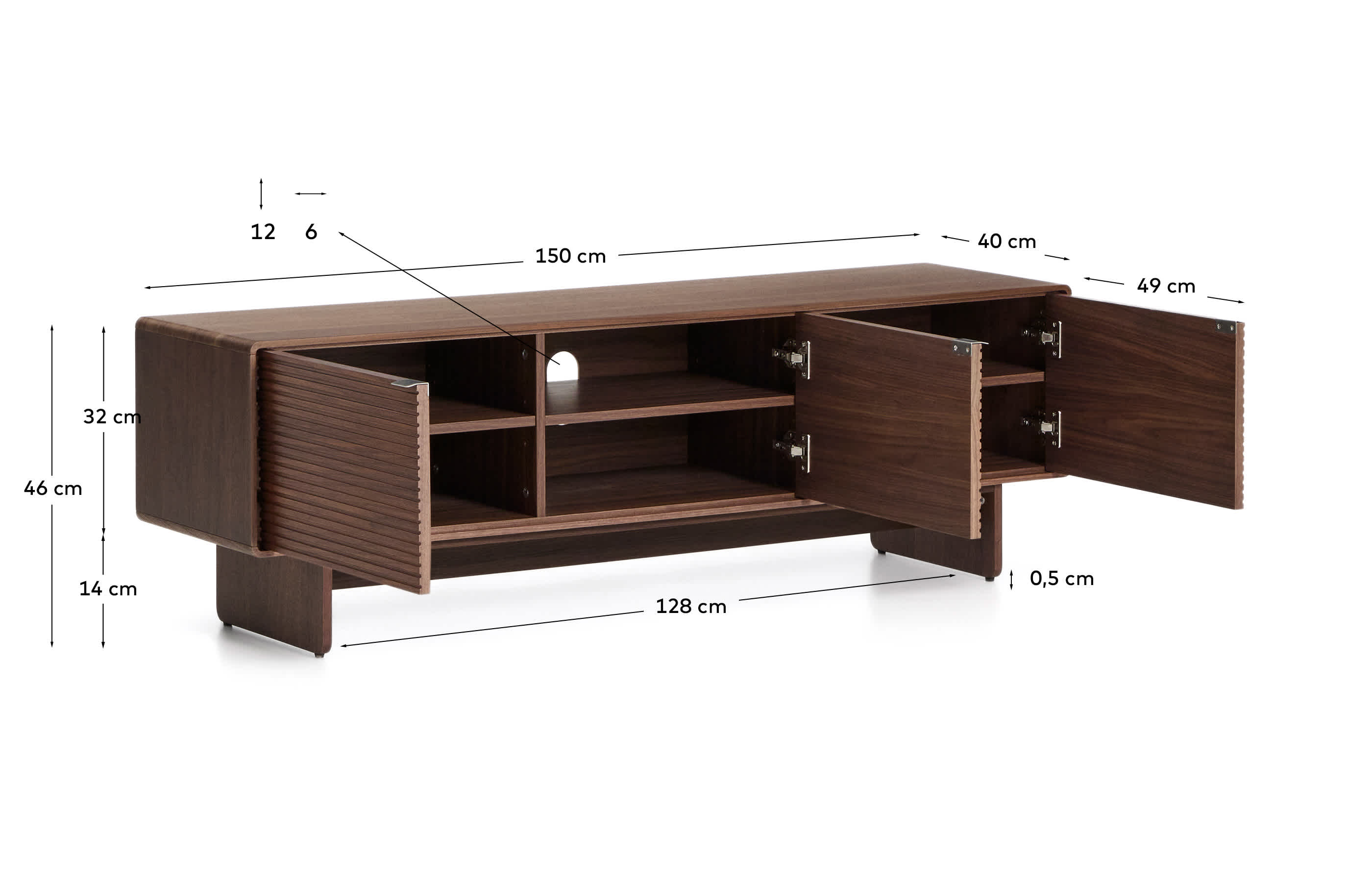 KAVE HOME Lowboard NORLEN