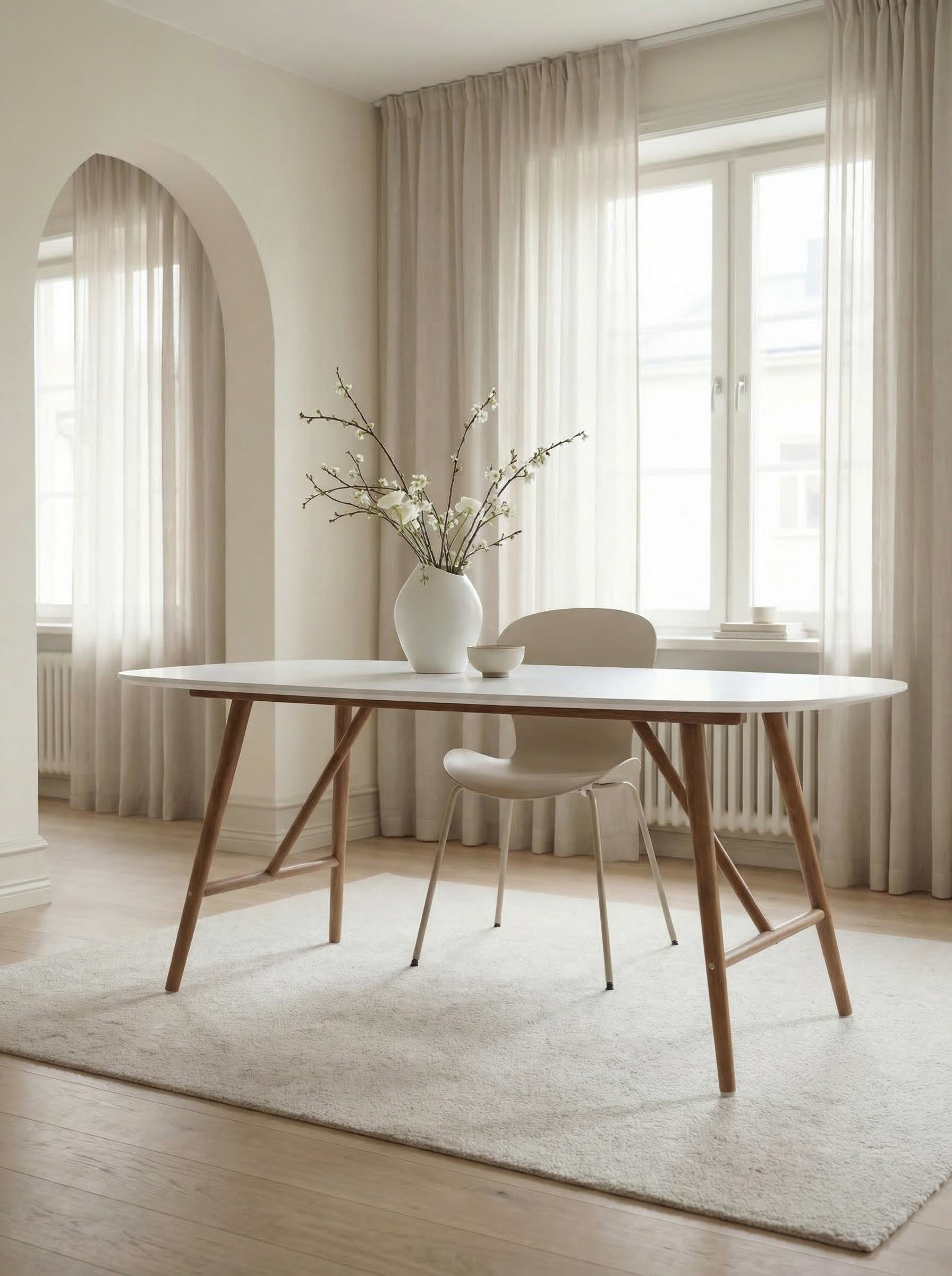 FAEE Table de salle à manger GLÄDJE