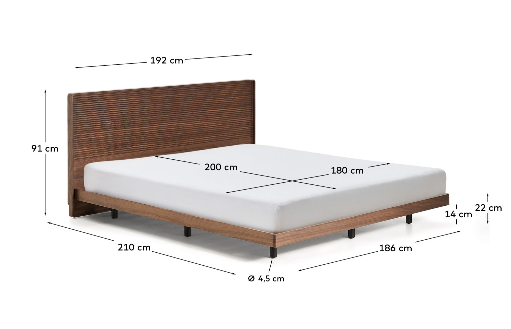 Kave Home NORLEN Bed