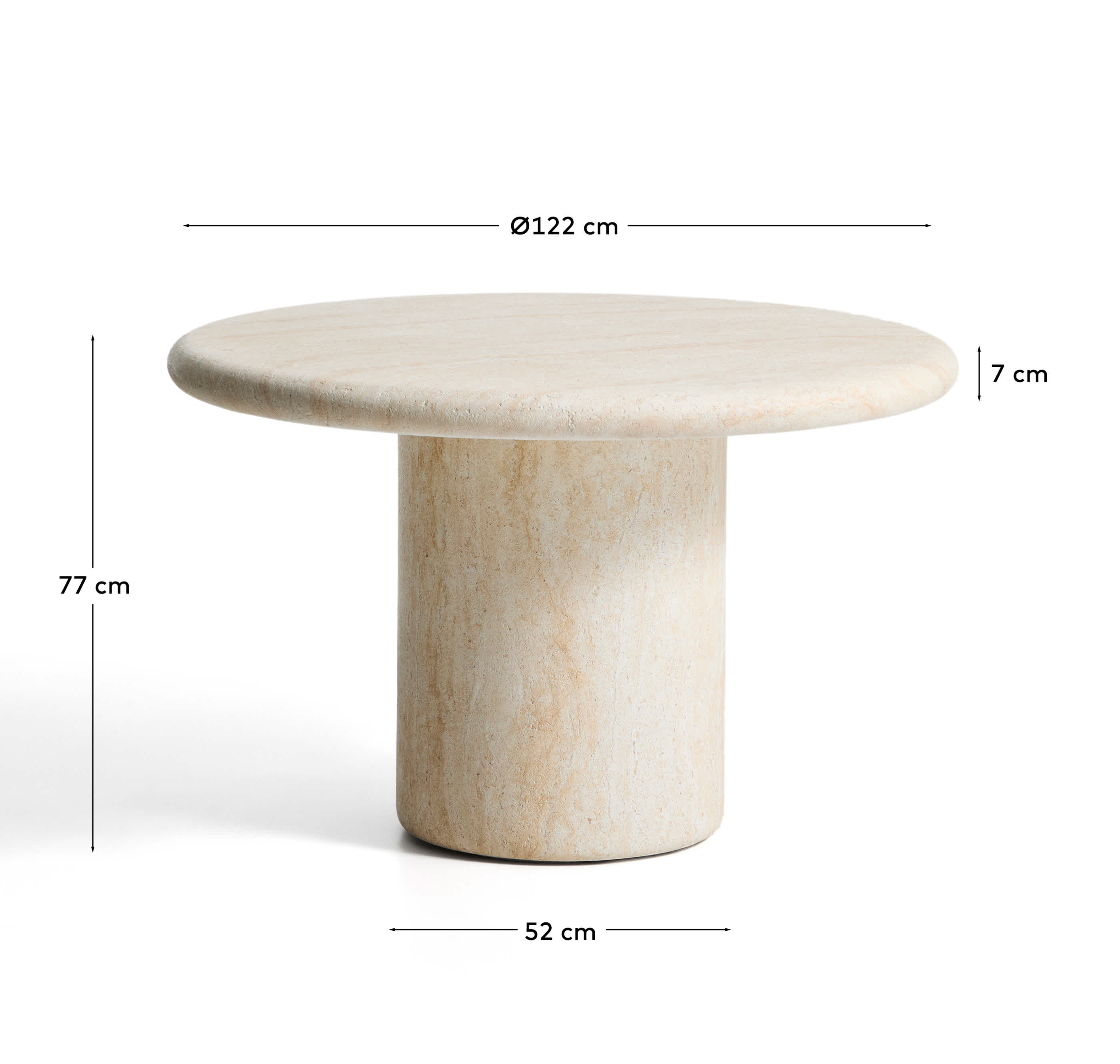 KAVE HOME Gartentisch DRASI