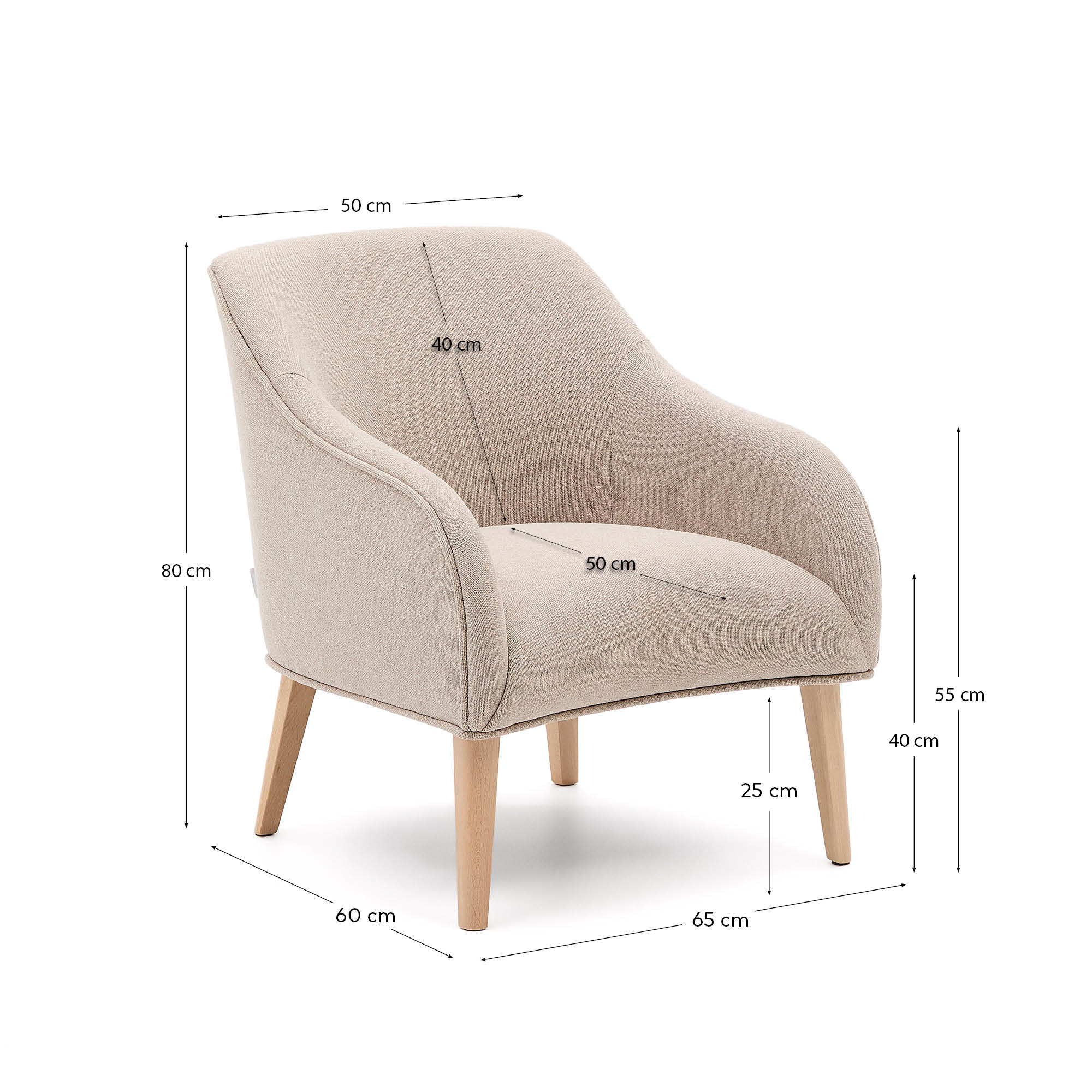 KAVE HOME Sessel BOBLY KAVE HOME Sessel BOBLY