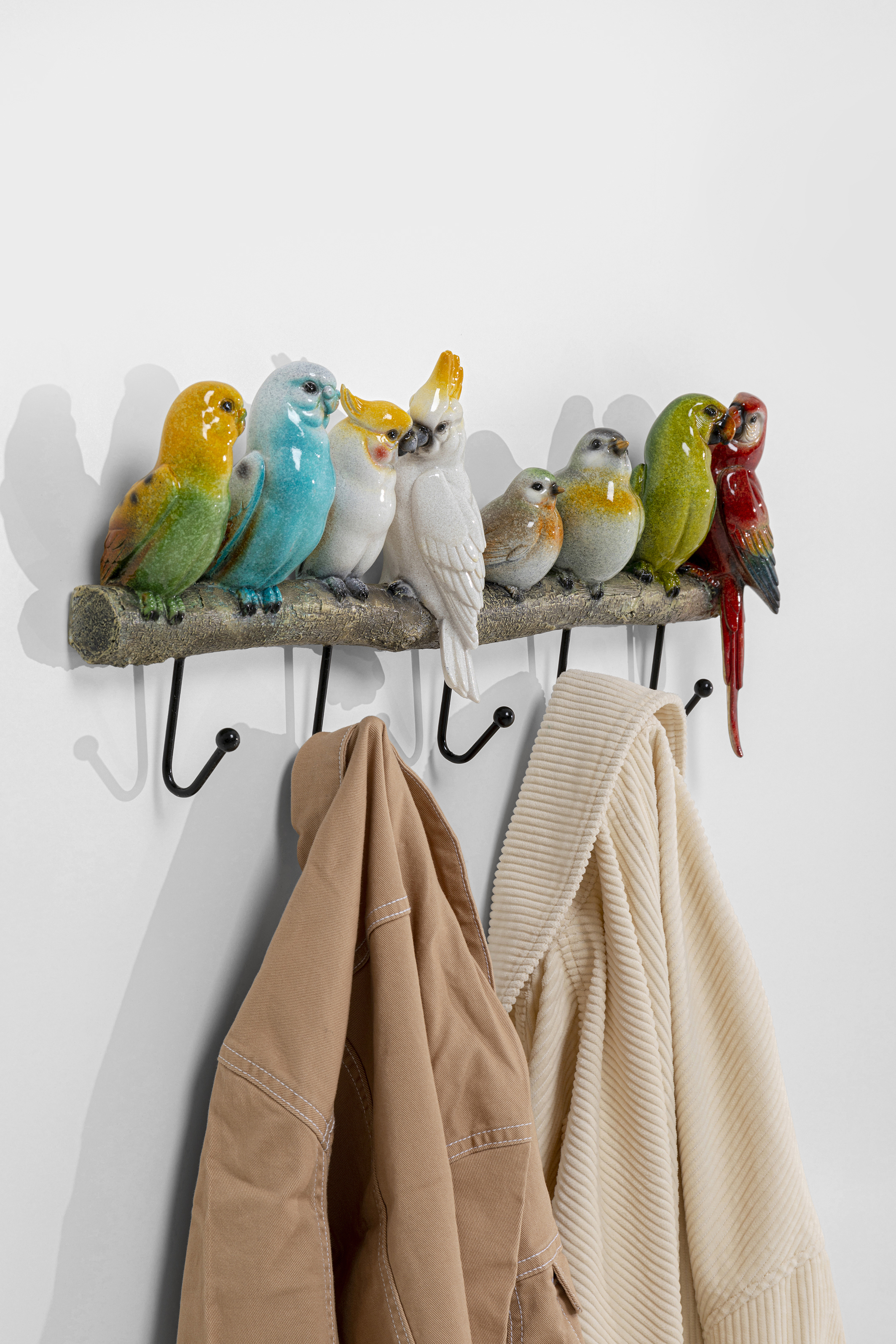 KARE Wandgarderobe EXOTIC BIRDS