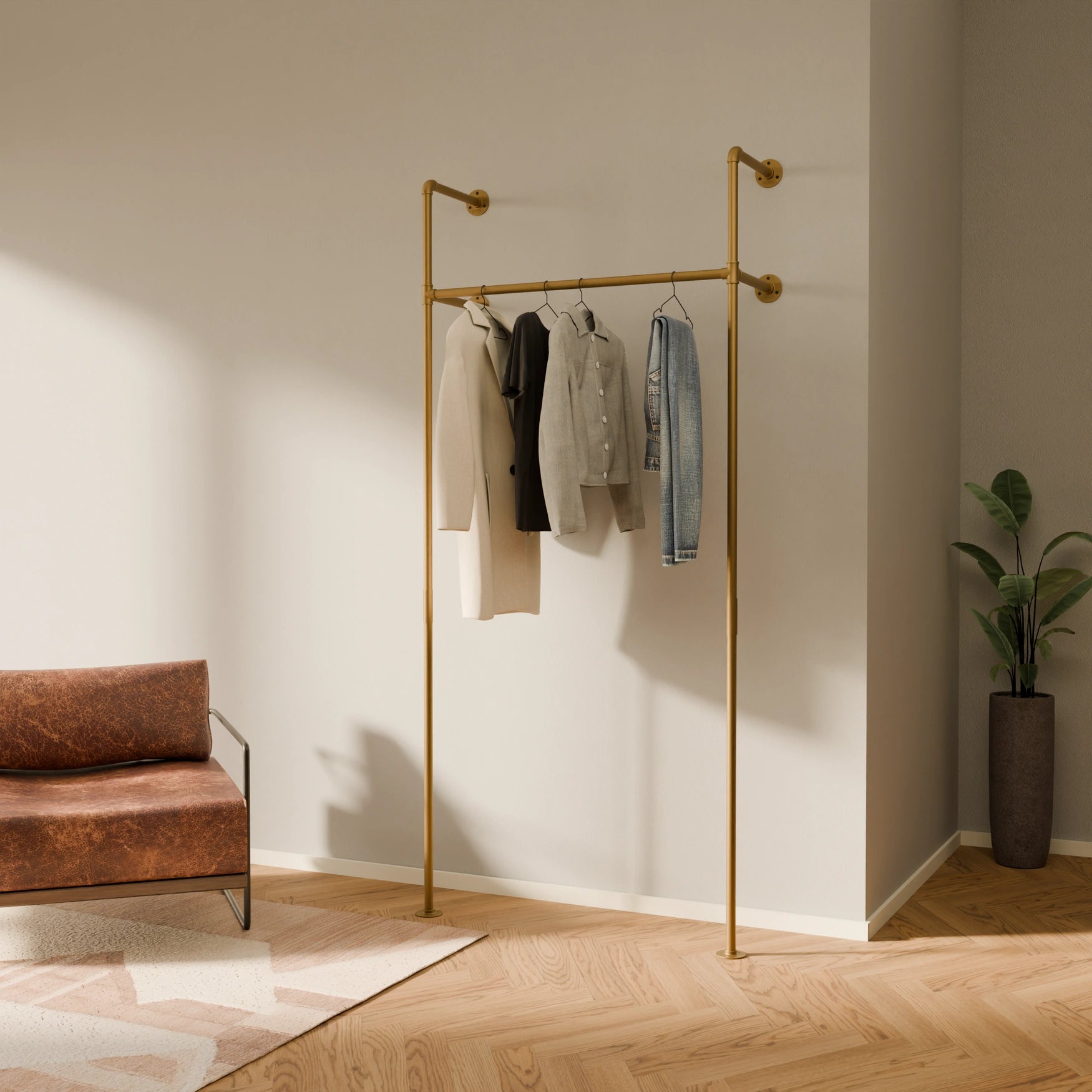Système de tringle à vêtements PAMO KIM 1